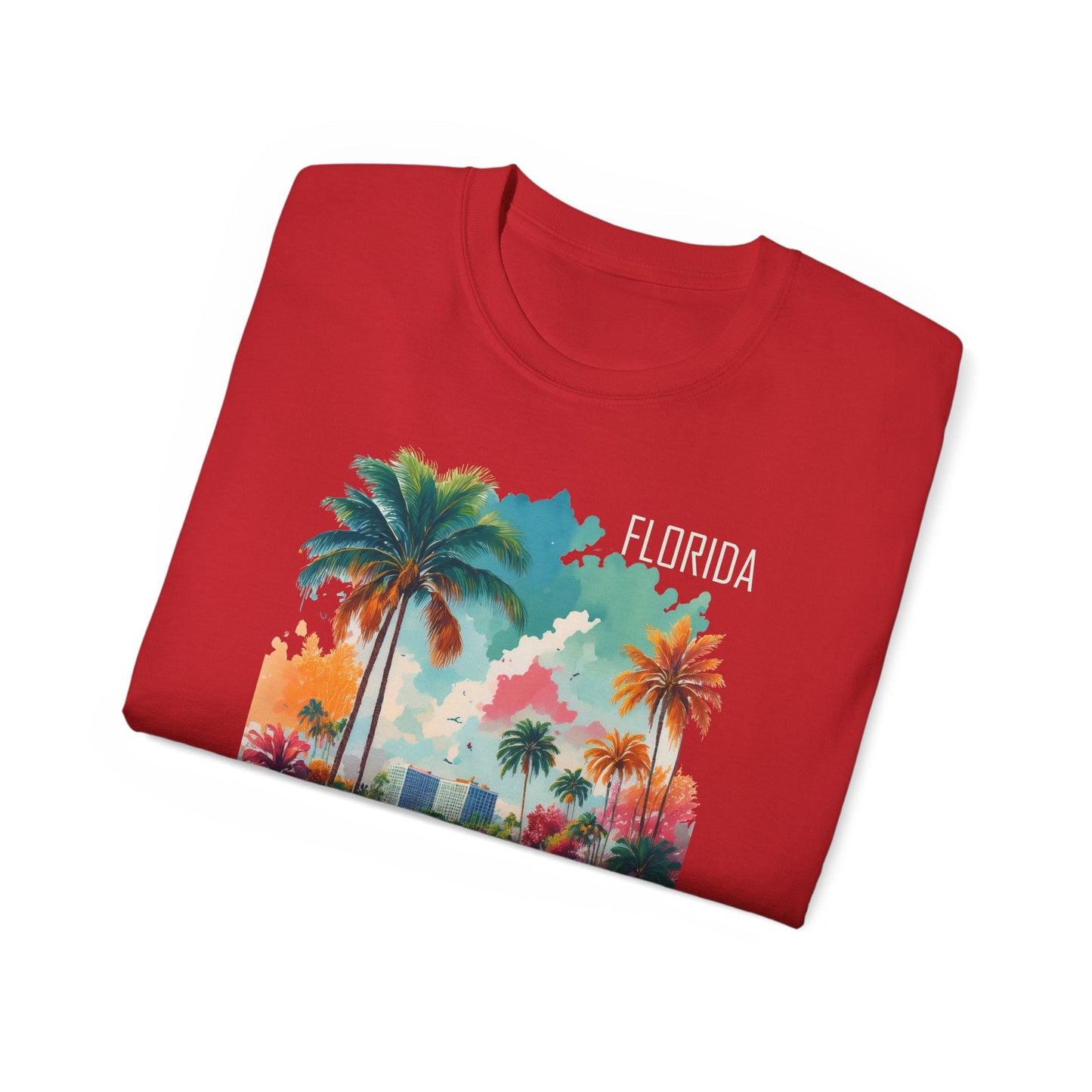 Florida Graphic Unisex Cotton T‑Shirt 2