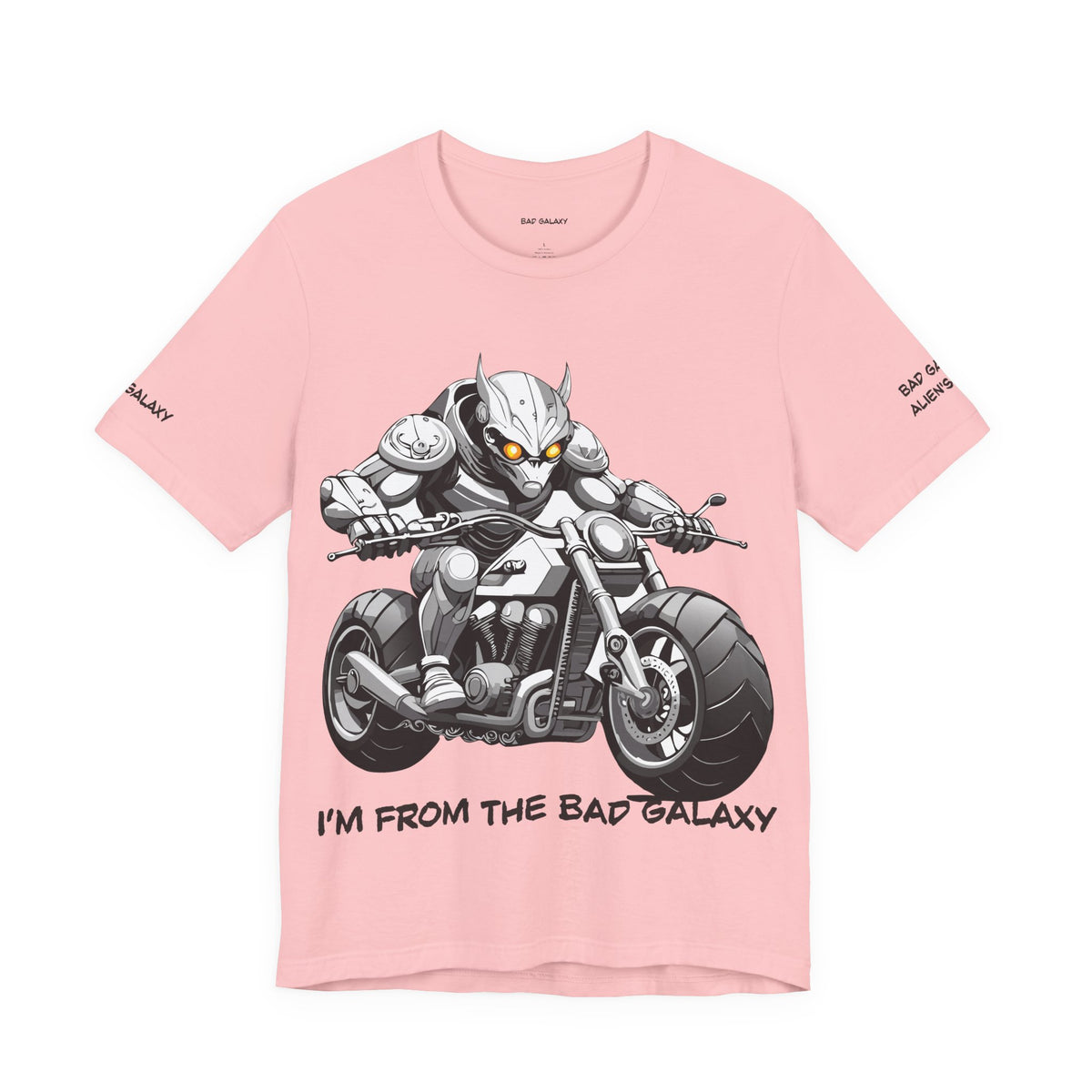 Alien Graphic Unisex Cotton Bella+Canvas Tee with Art Design b84
