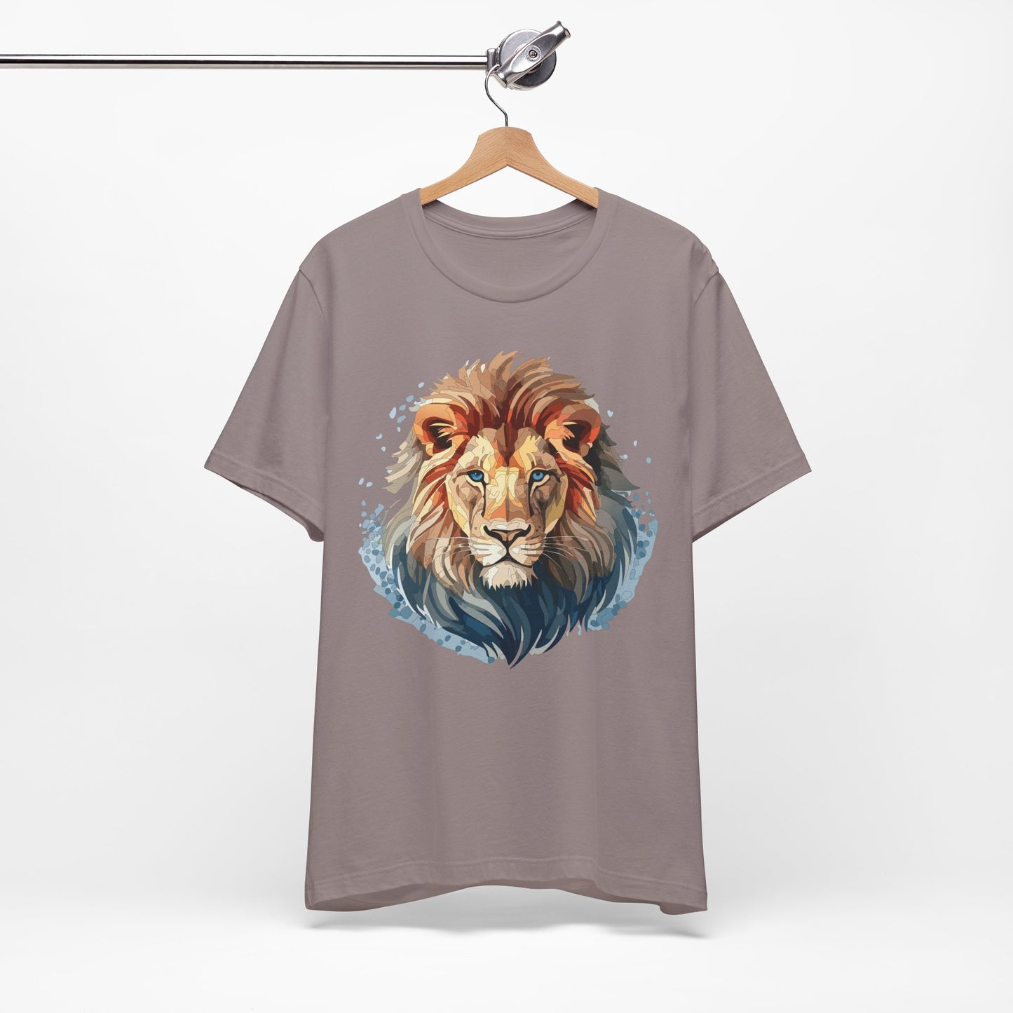Lion Shirt, Animal Shirt, T-Shirt with Lion, Art Design Tee, Animal Tees, Safari T-Shirt 12