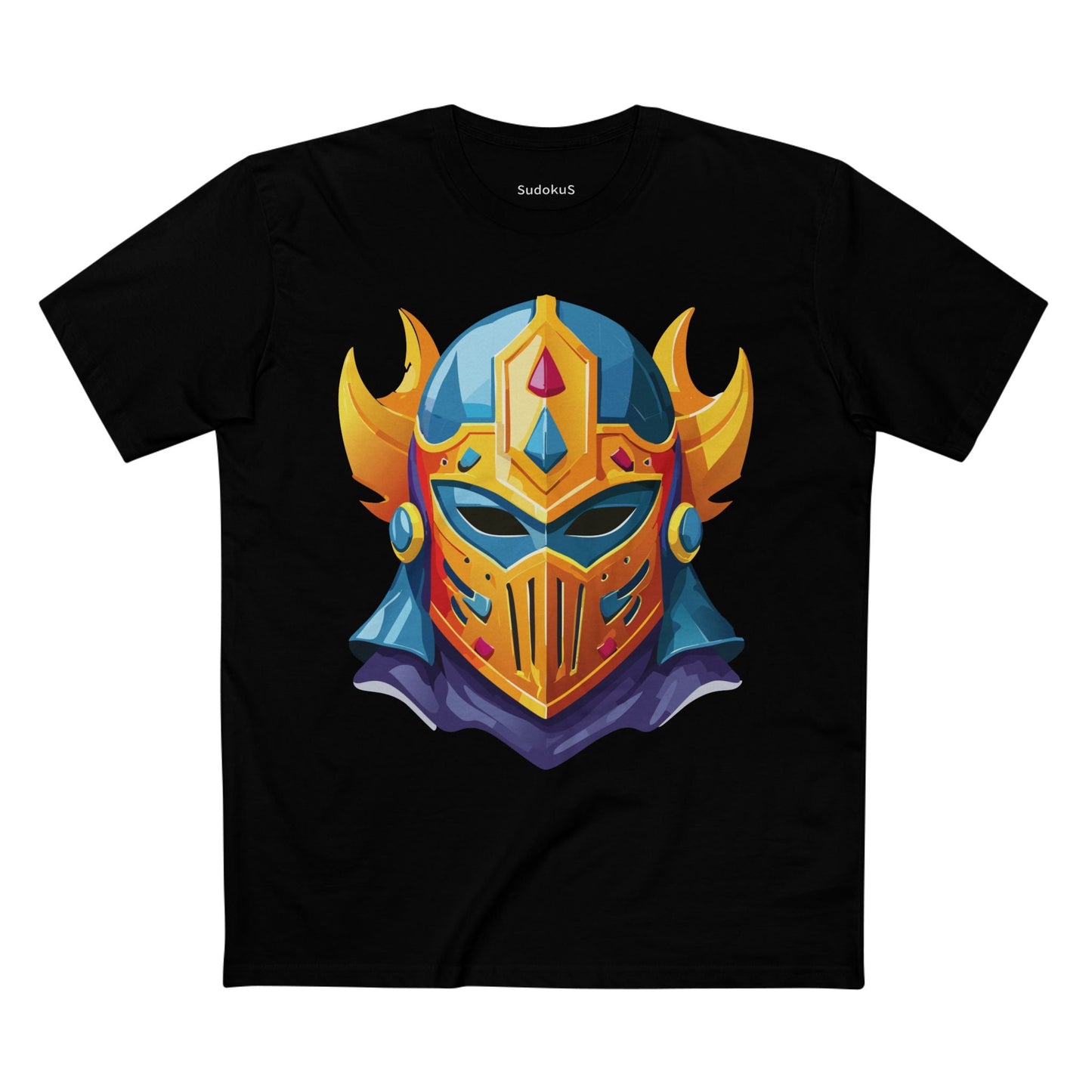 Mask Graphic Unisex 100 Cotton Staple Tee 15
