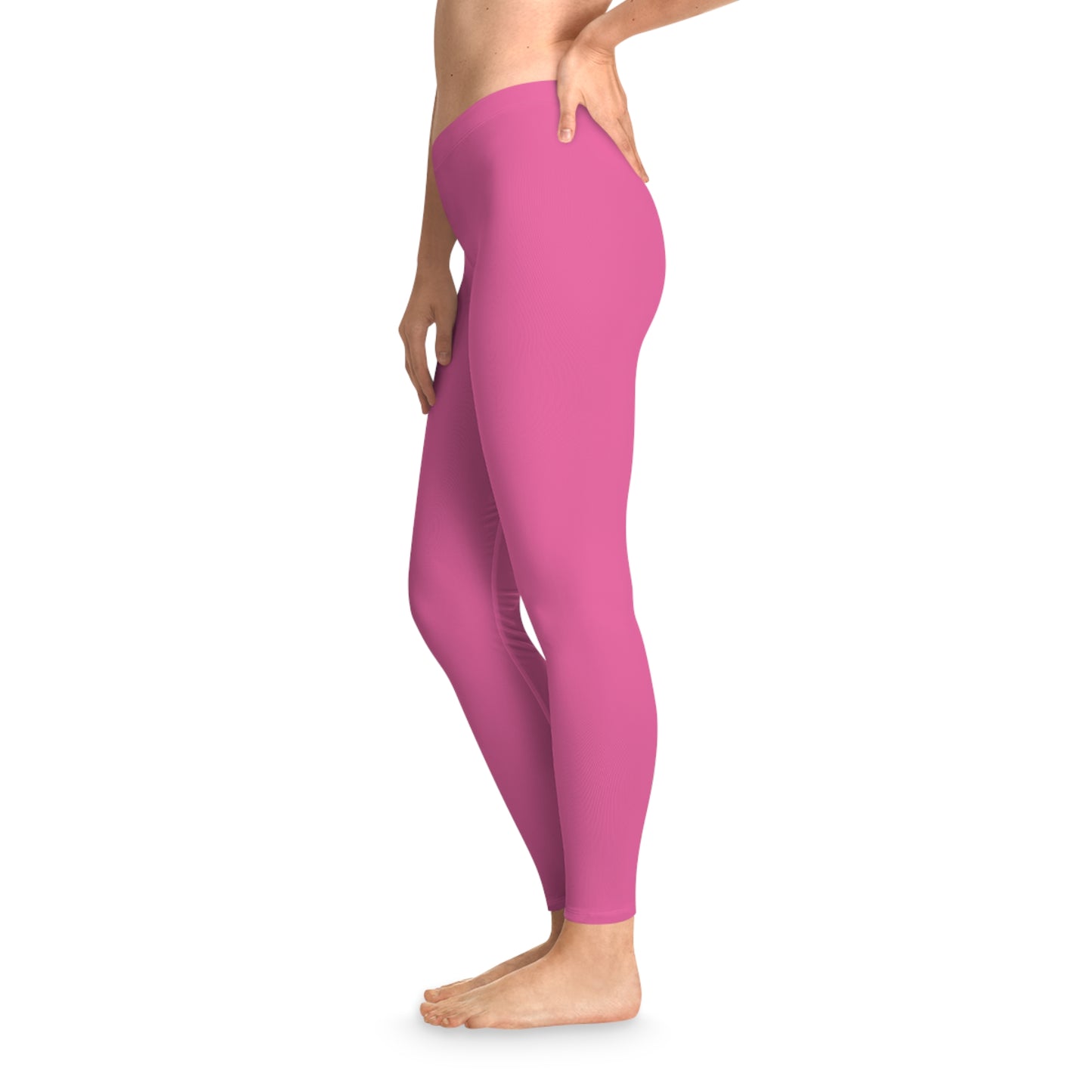 Pink Color Leggings, Pink Leggings 10