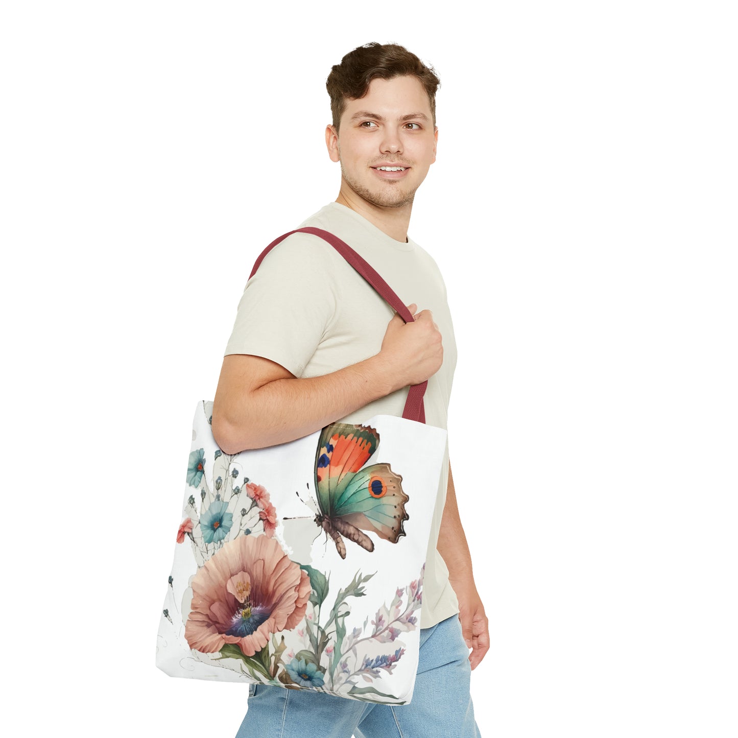 Butterfly Canvas Tote