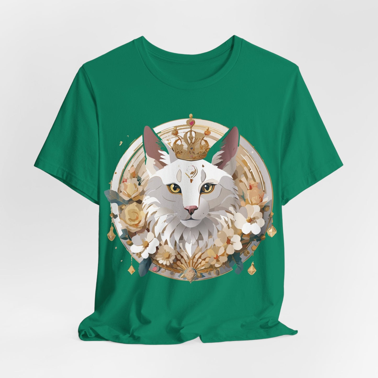 Medallion Graphic Unisex 100 Cotton Vintage Animal Medal Artwork Tee 38