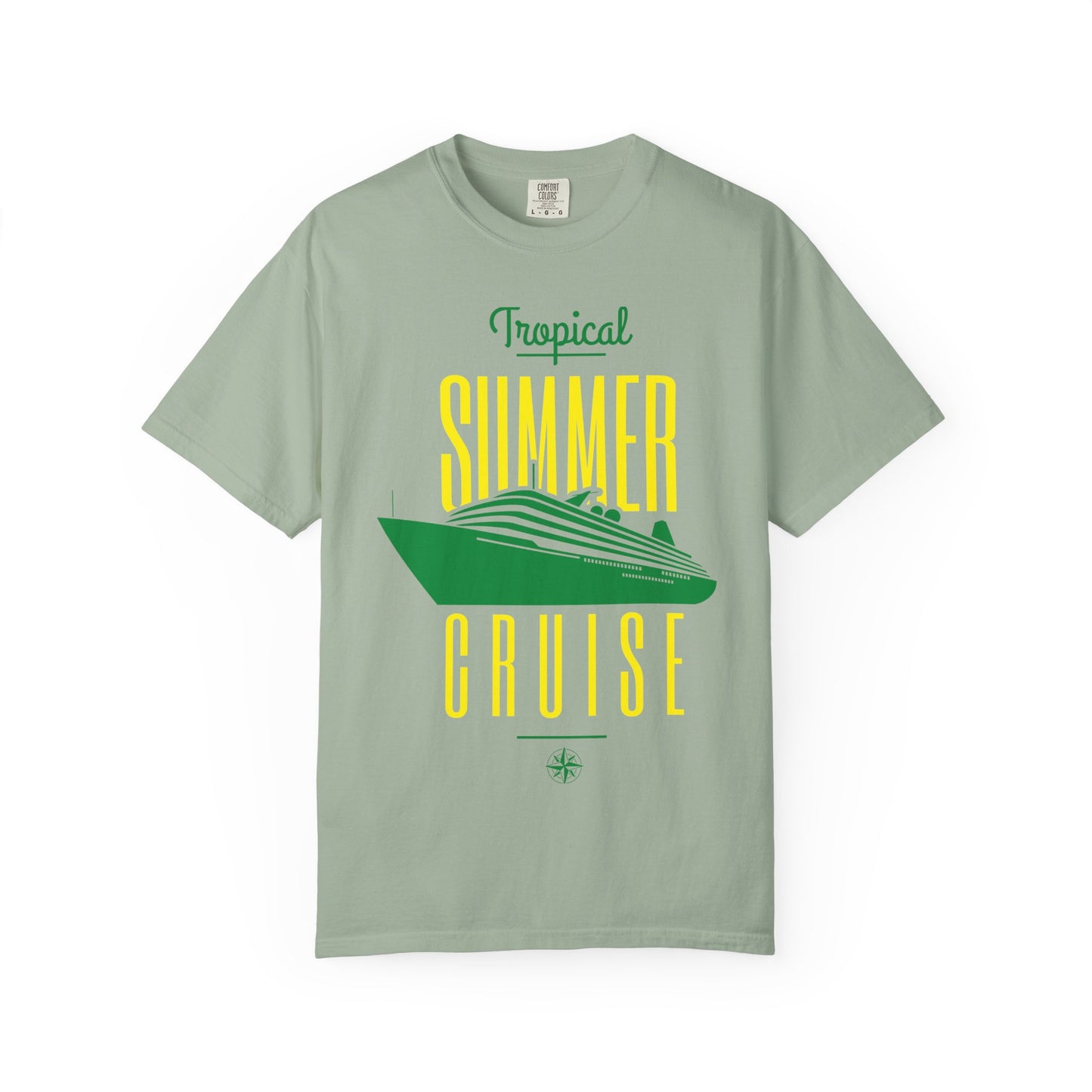 Unisex Garment-Dyed T Shirt Relaxed Fit Comfort Colors 1717 100 Percent Ring-Spun US Cotton