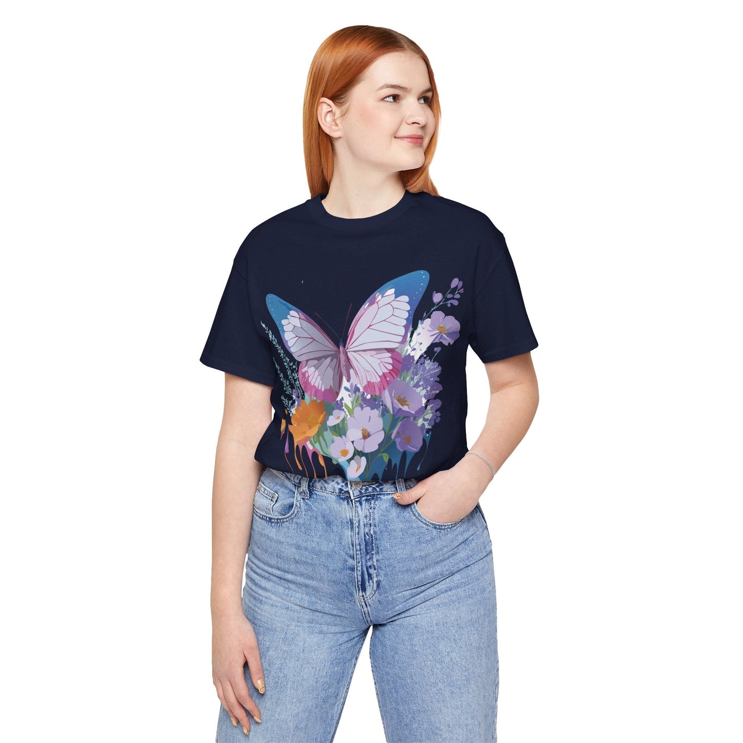 Adelpha Butterfly Graphic Tee Unisex Short Sleeve Shirt Vintage Inspired