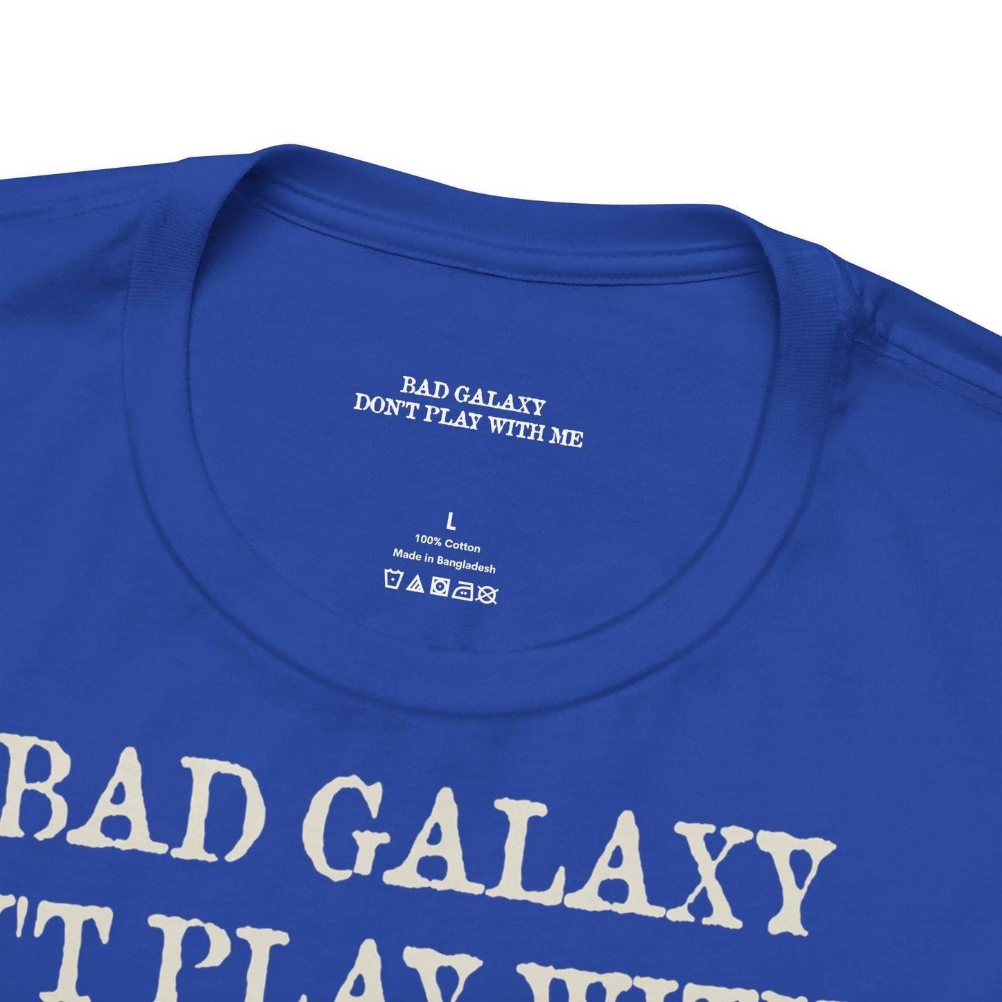 Skull T Shirt From Bad Galaxy 100 Percent Cotton Eco Friendly Made In USA With Durable Stitching