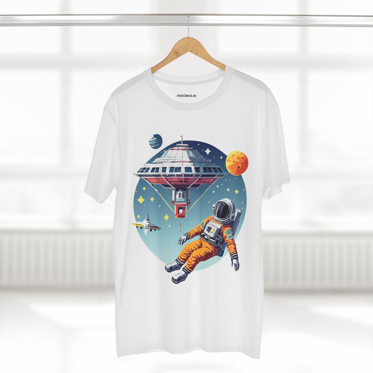 Cosmos Astronaut Graphic Tee Staple Unisex 100 Cotton Tee Shirt - CS-16