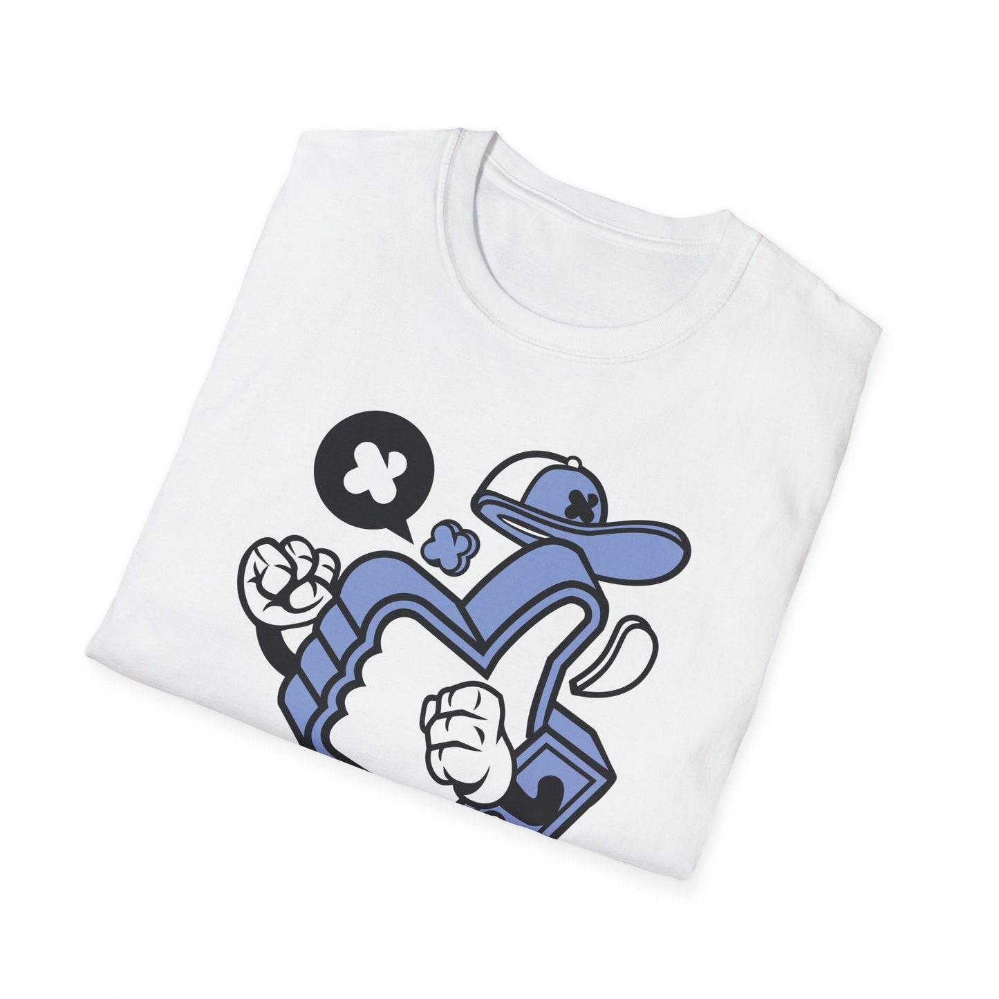 Cartoon T Shirt Animation Tee Funny Graphic Tee For Unisex Gildan Softstyle 64000 Cotton