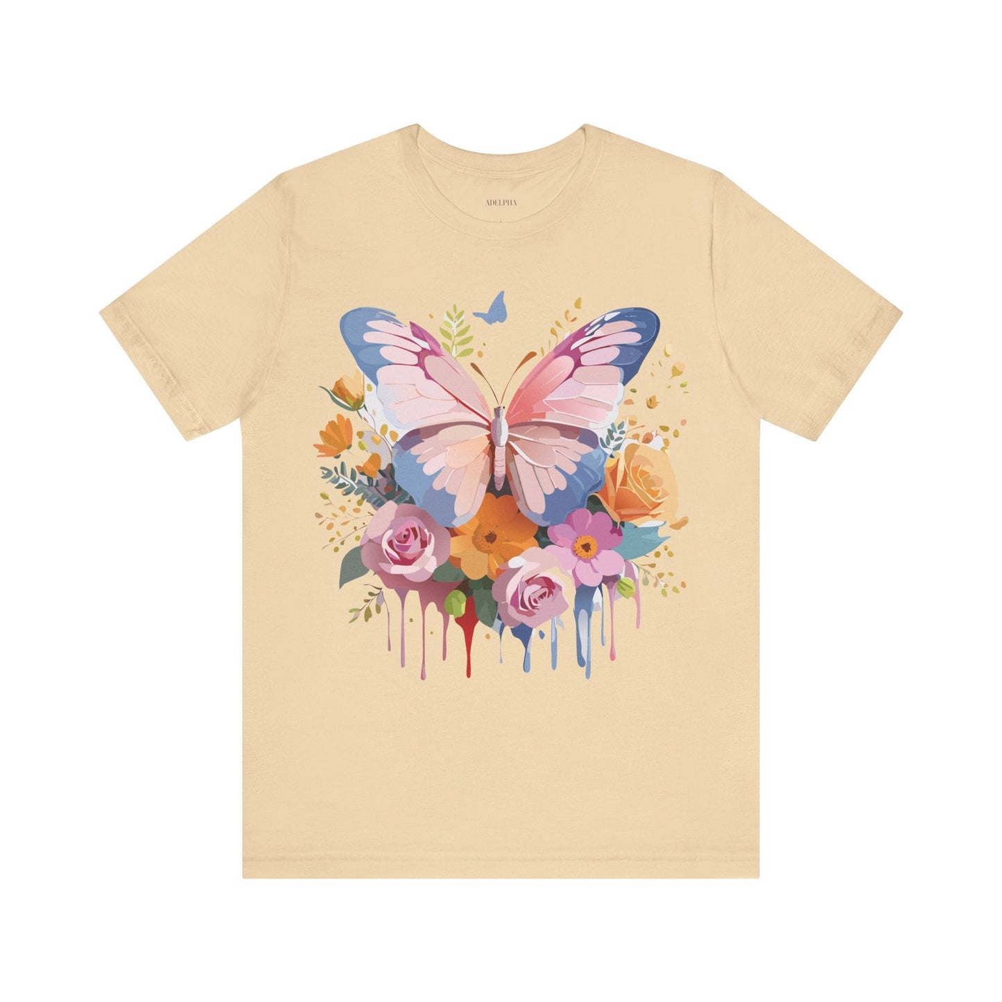 Butterfly Graphic Tee Unisex Art Design Shirt By Adelpha Vintage Inspired