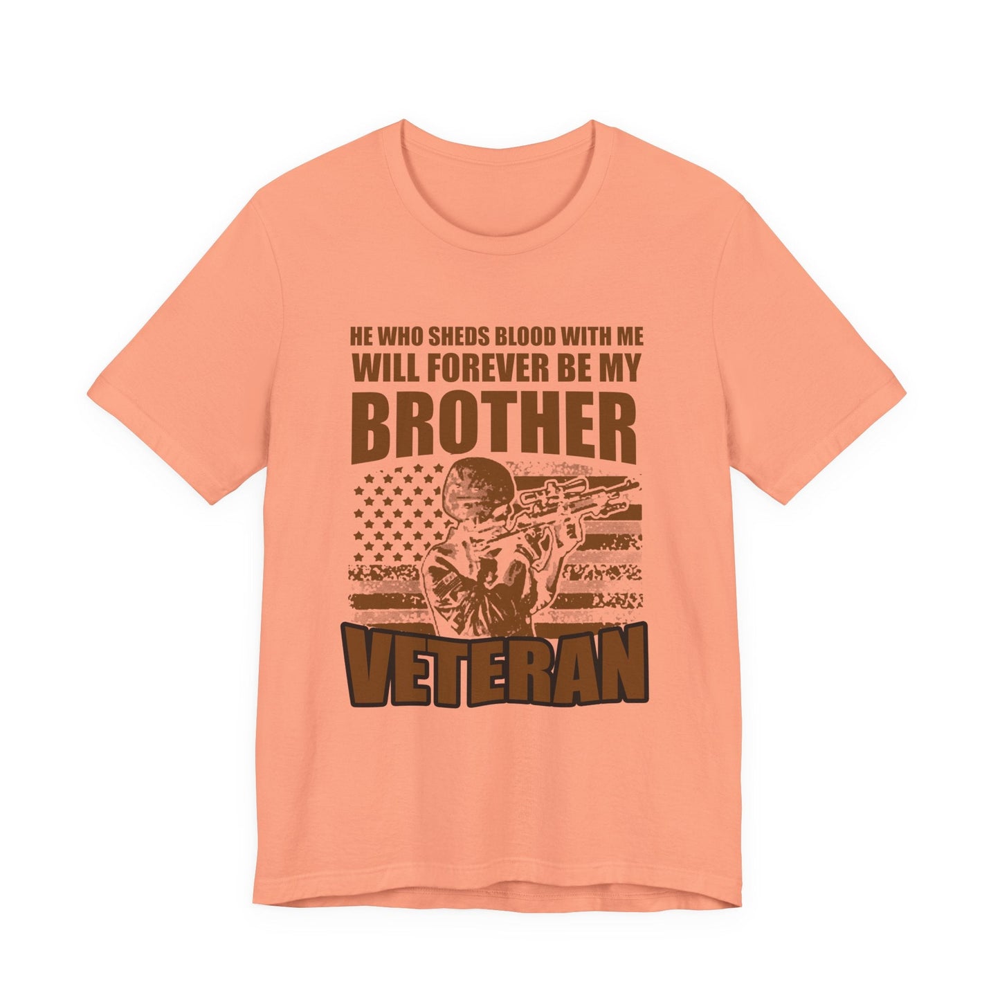 Army Veteran Patriotic Graphic Design Unisex Cotton T-Shirt v47