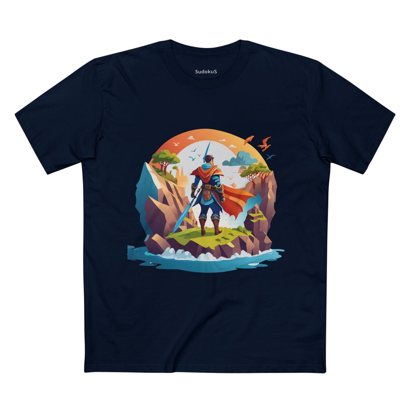 Adventures Graphic Unisex 100 Cotton Staple Tee 11