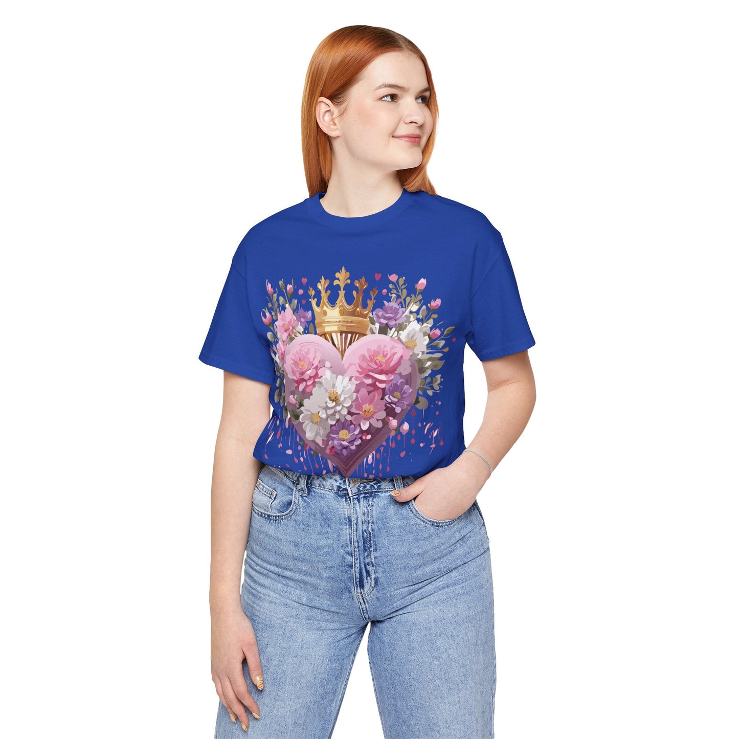 Valentine Graphic T Shirt Unisex Jersey Short Sleeve Adelpha Art Design Tee Vintage Inspired