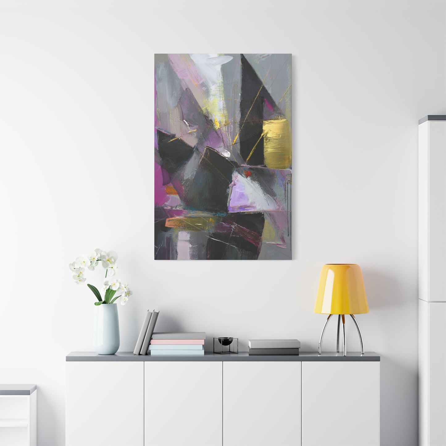 Abstract Oil Painting Print Canvas 20x24,20x30,24x30 24x32,24x36,30x40 32x48,36x48,40x60 Pine-Wood Inner Frame ABS-215