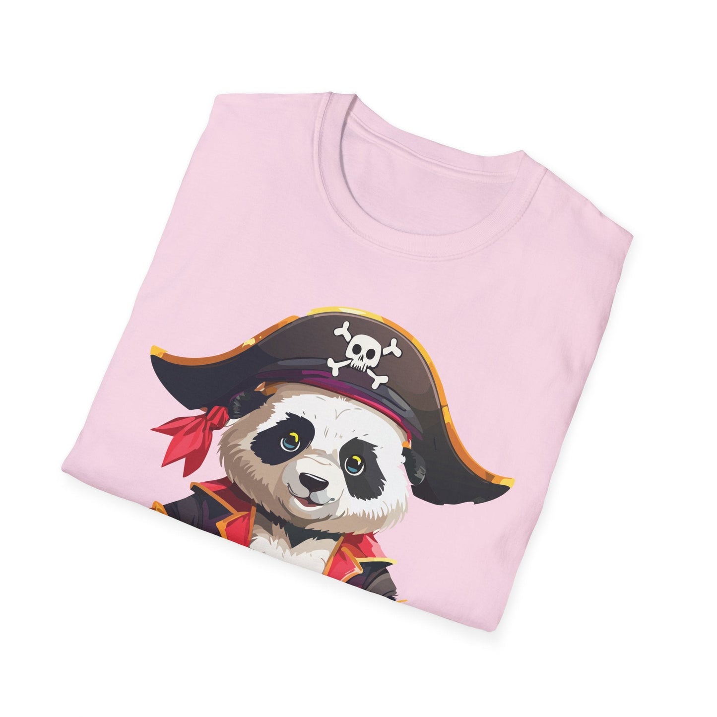 Panda Shirt Unisex Panda Tee Softstyle 64000 Gildan 100 Percent Cotton Animal Tee