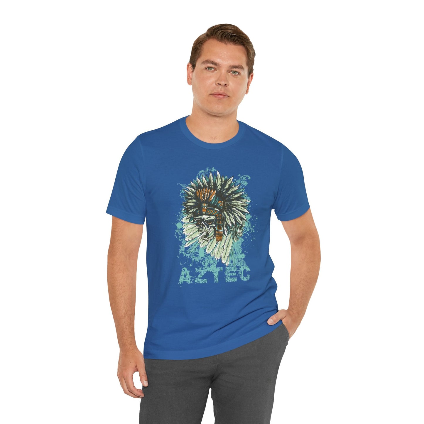 Skull Graphic Design Unisex Cotton Tee Shirt Art-14
