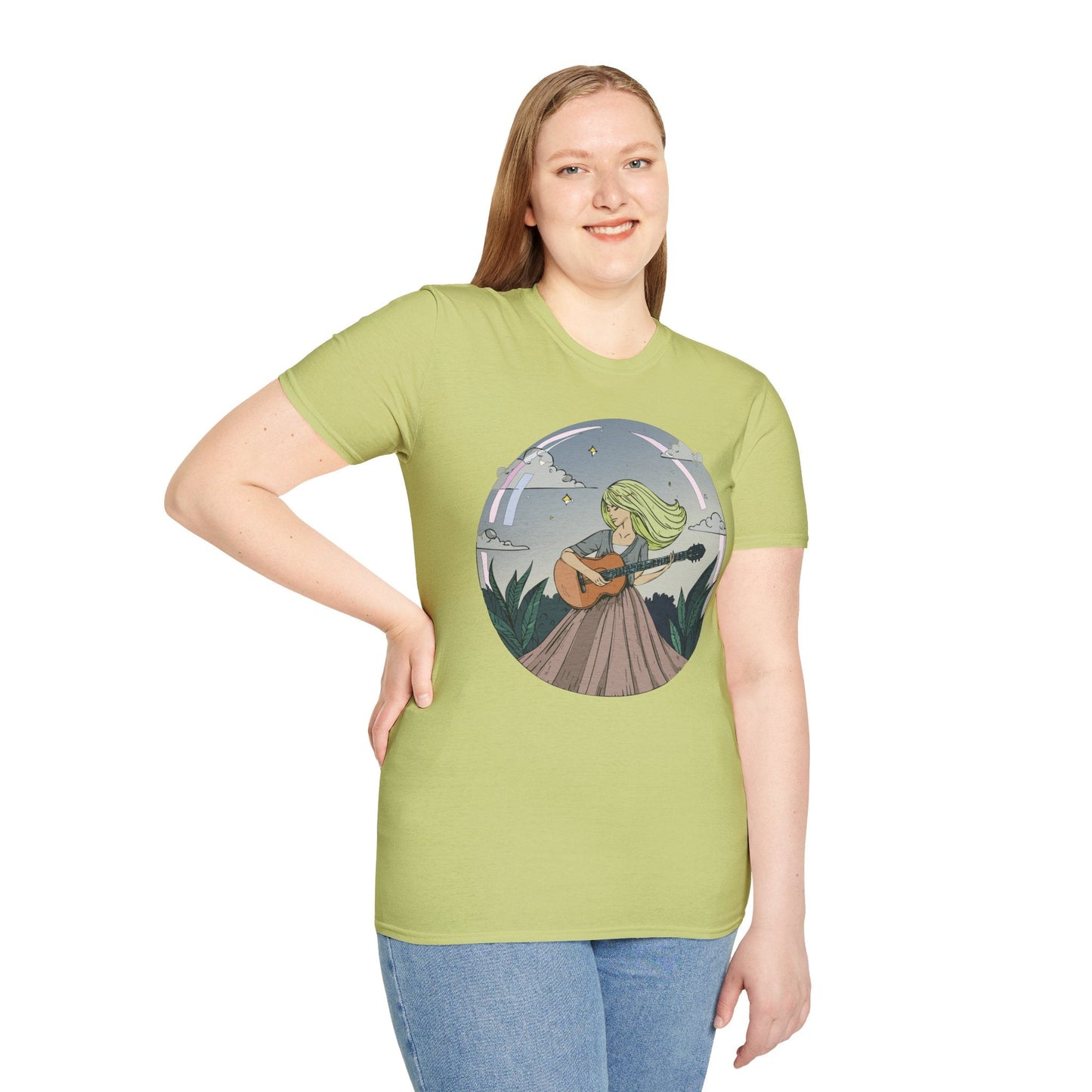 Womens Graphic T Shirt Art Design Softstyle 64000 Gildan Unisex Cotton Tee Premium Comfort