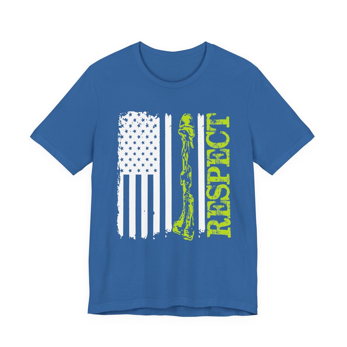 Army Veteran Patriotic Graphic Design Unisex Cotton T-Shirt v57