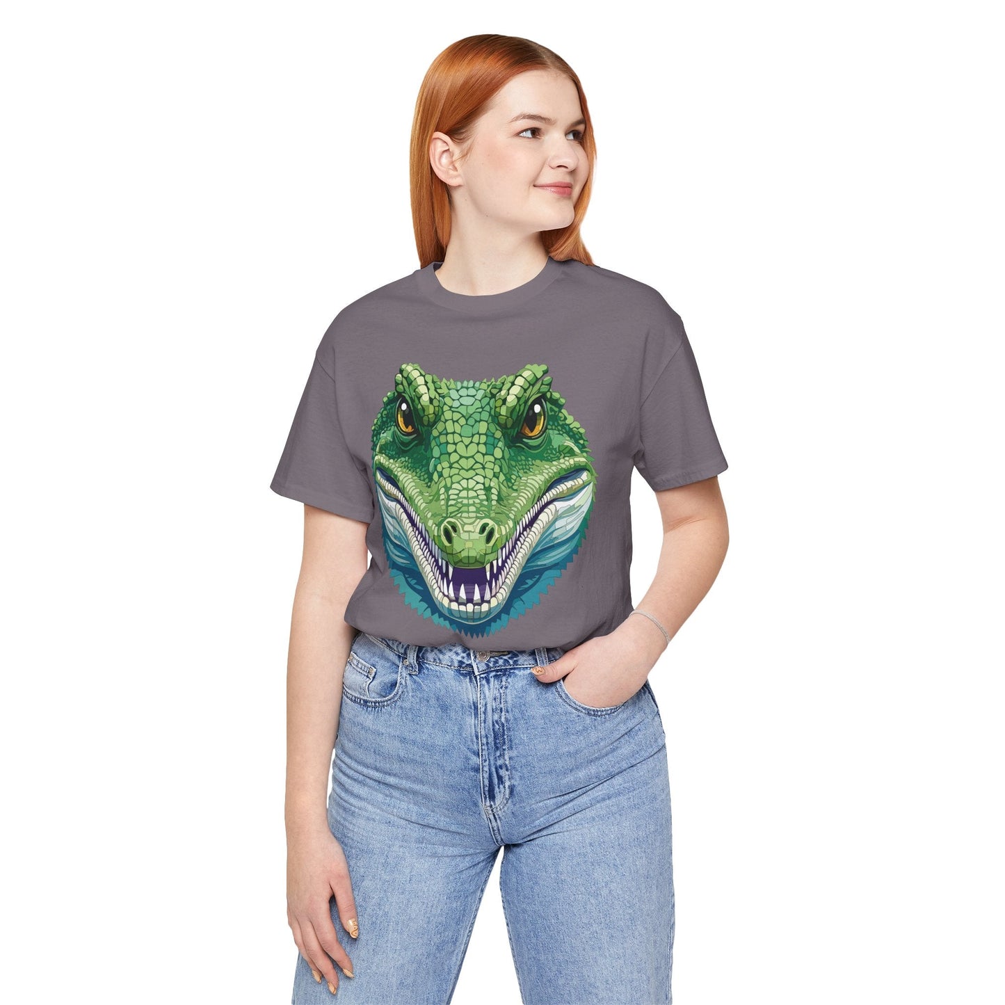 Unisex Animal Print Tee Shirt With Art Design Wild Animals Short Sleeve Comfort Everyday