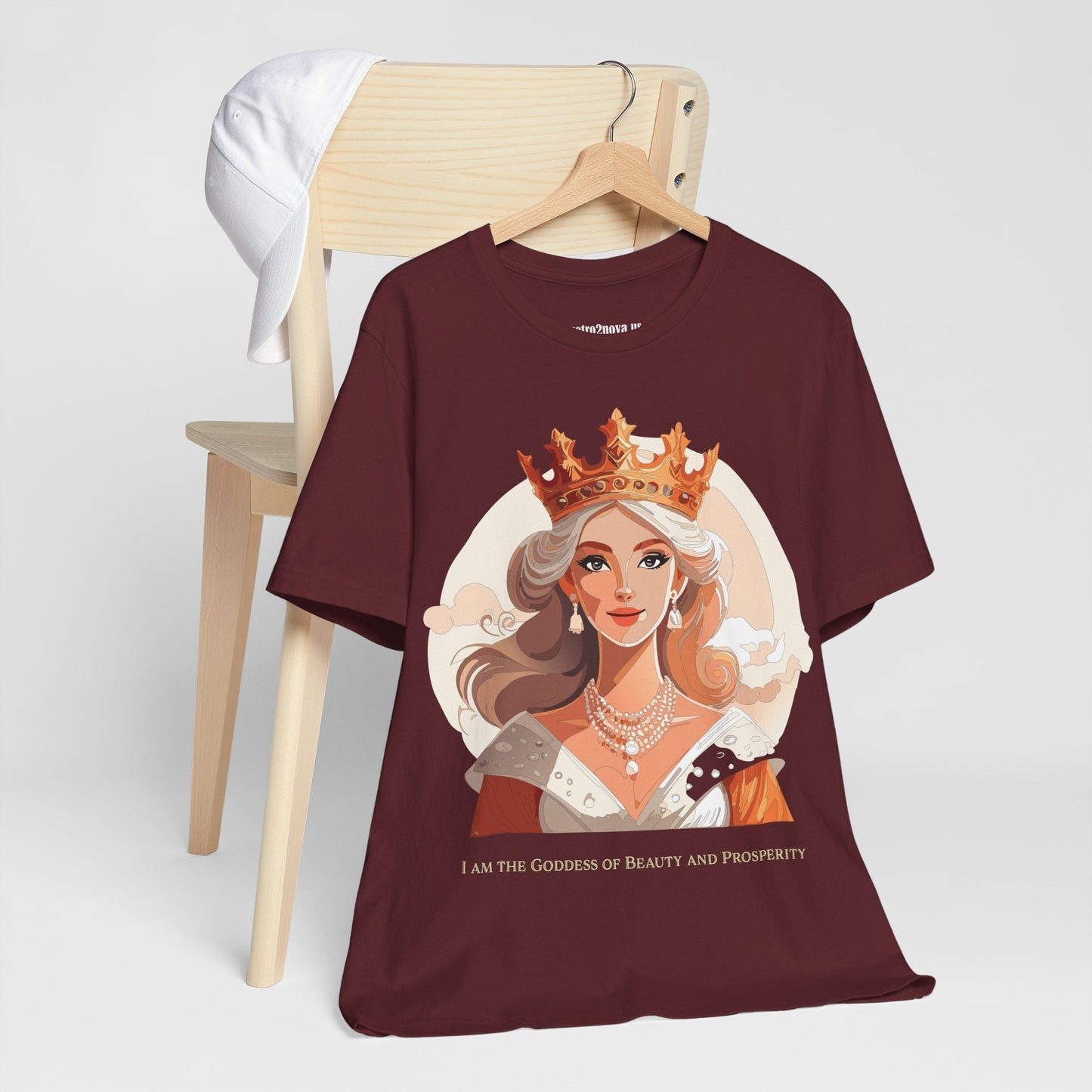 Goddess Graphic Tee Unisex Cotton Short Sleeve With Original Artwork By Retro2Nova