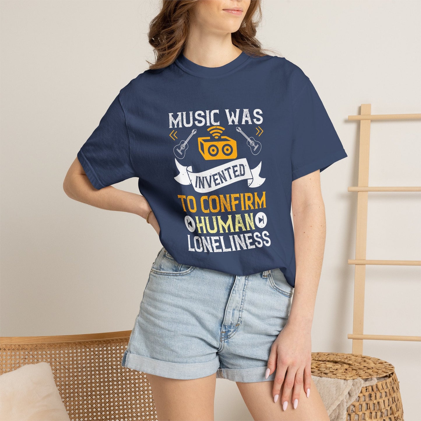 Music Graphic Design Unisex Cotton T-shirt m38