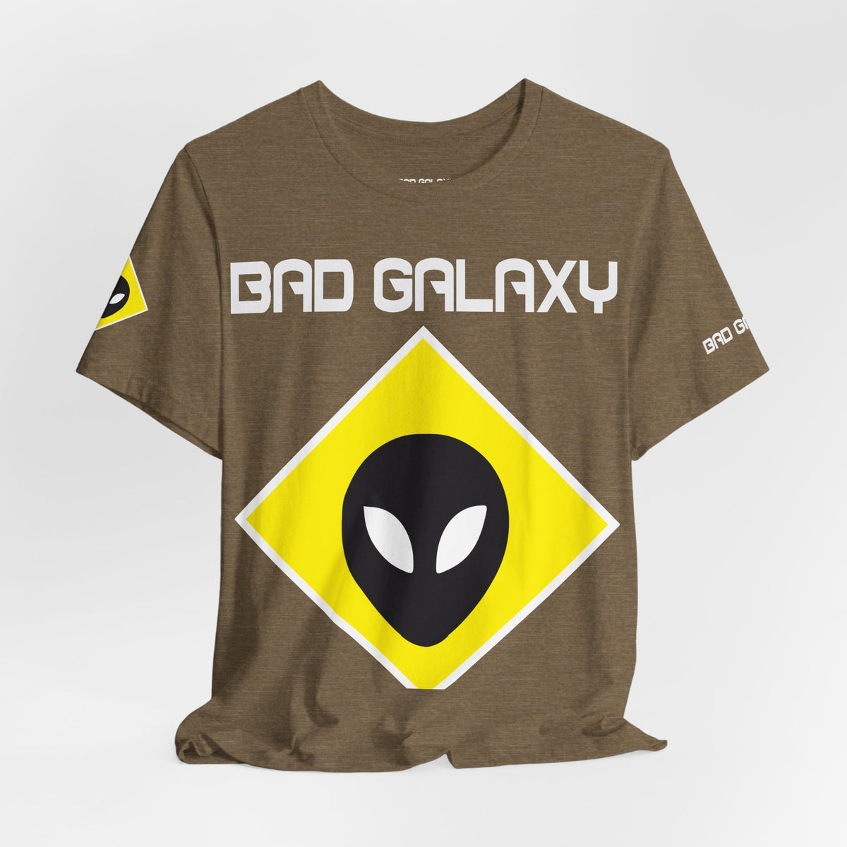 Alien Graphic Unisex Cotton Bella+Canvas Tee with Art Design b59
