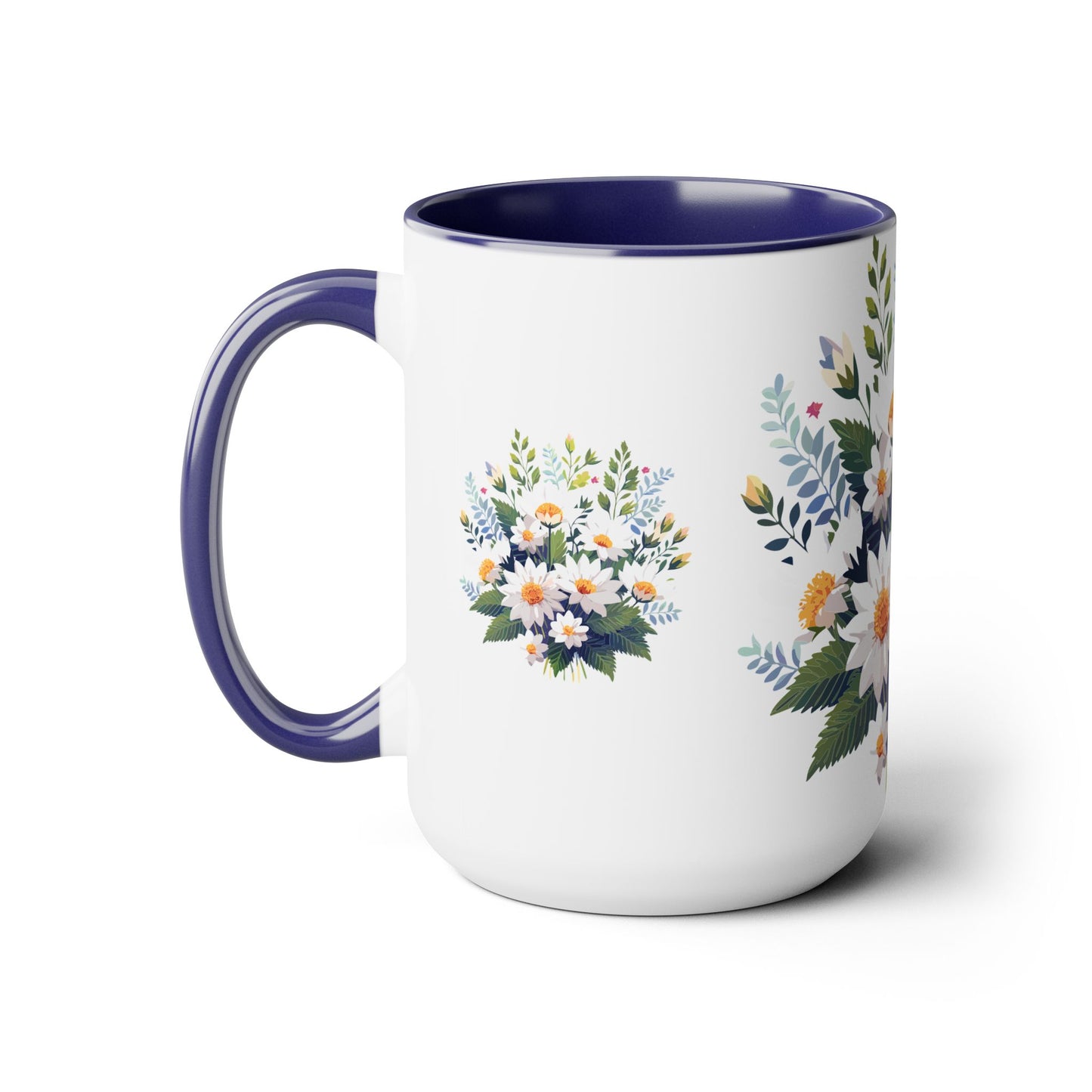 Floral Mug, Floral Cup