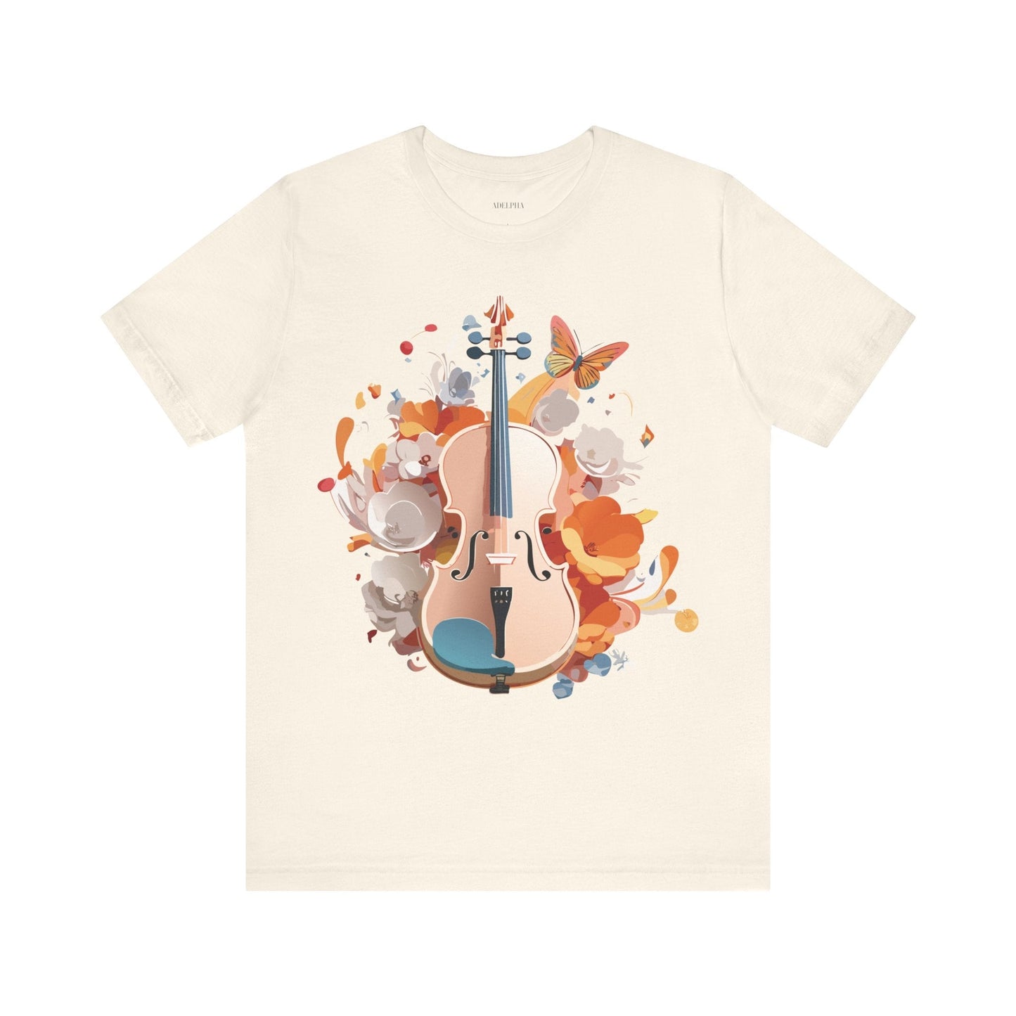 Adelpha Premium Vintage Inspired Graphic T Shirt Unisex Short Sleeve Art Design Tee