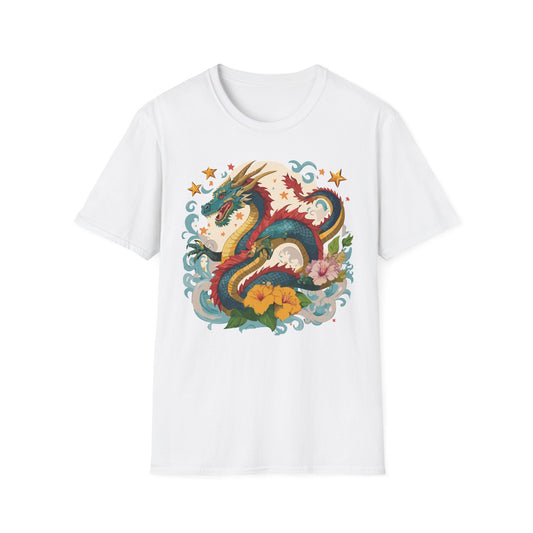 Dragon Graphic Tee Gildan Unisex 100 Cotton Tee Shirt with Animal a47