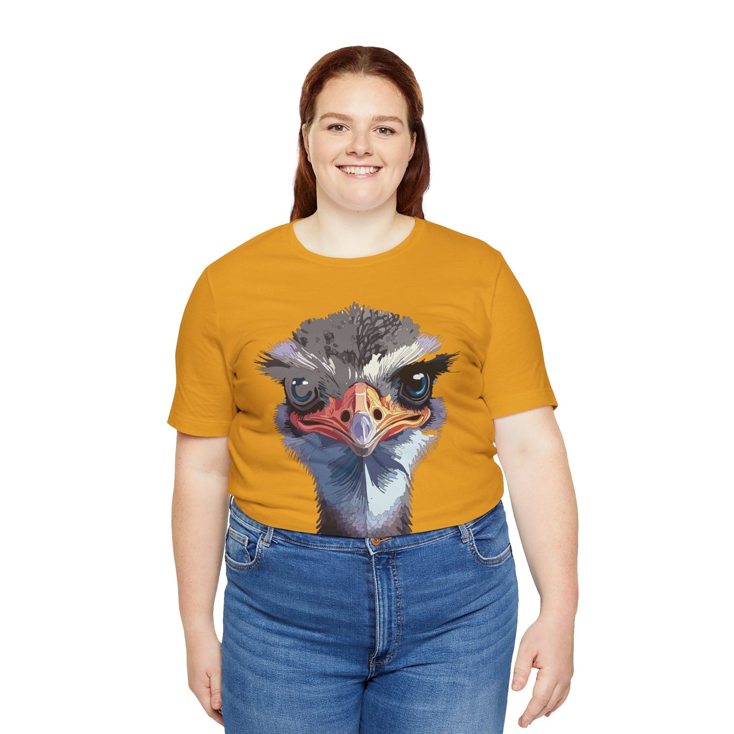 Unisex Animal Tee Shirt With Art Design Wild Animals Shirt Gildan Softstyle 64000