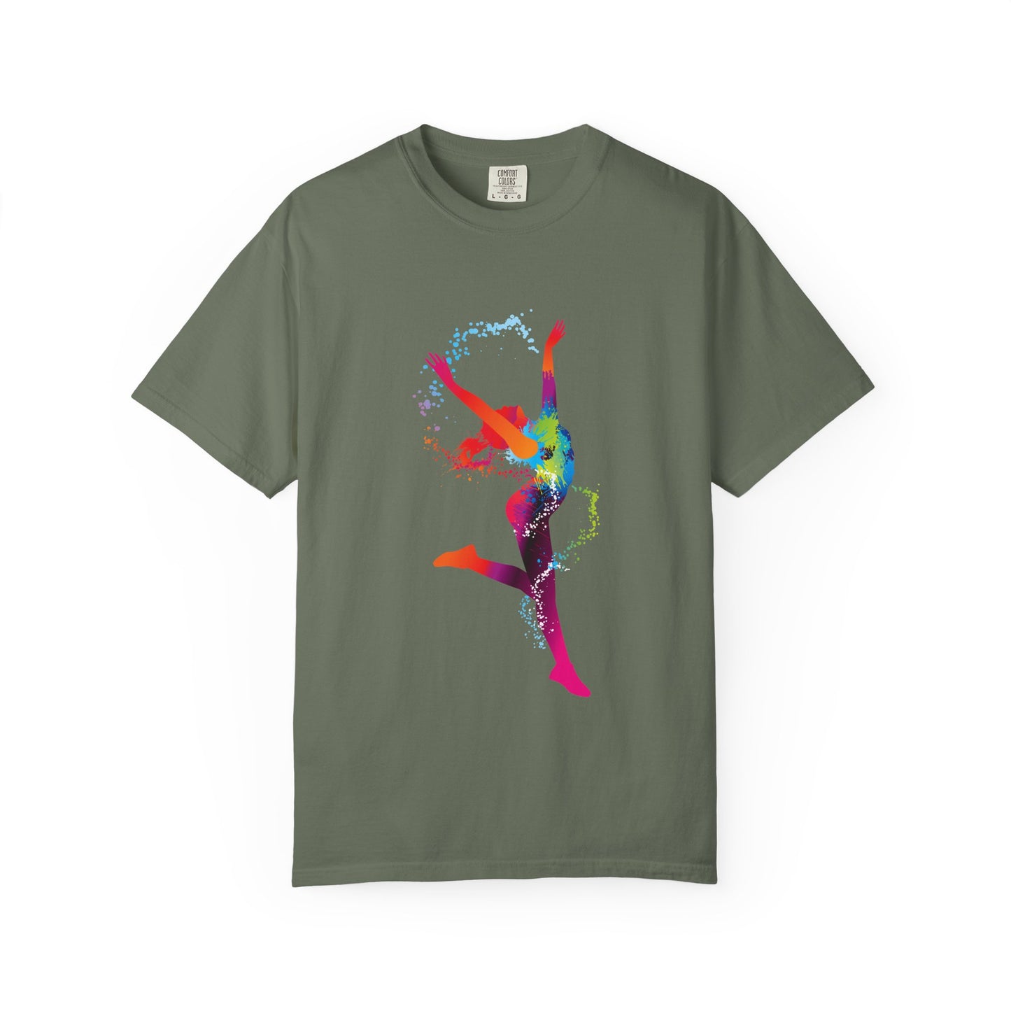 Sports Graphic Unisex T-Shirt Garment Dyed Cotton Relaxed Fit Comfort Colors 3