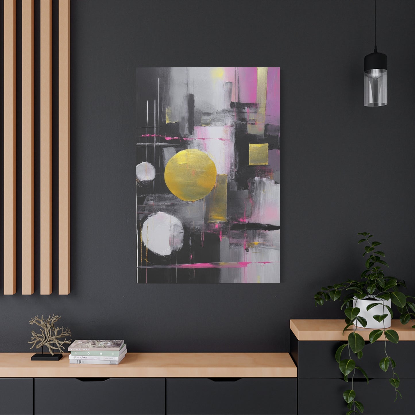 Abstract Oil Painting Print Canvas 20x24,20x30,24x30 24x32,24x36,30x40 32x48,36x48,40x60 Pine-Wood Inner Frame ABS-213