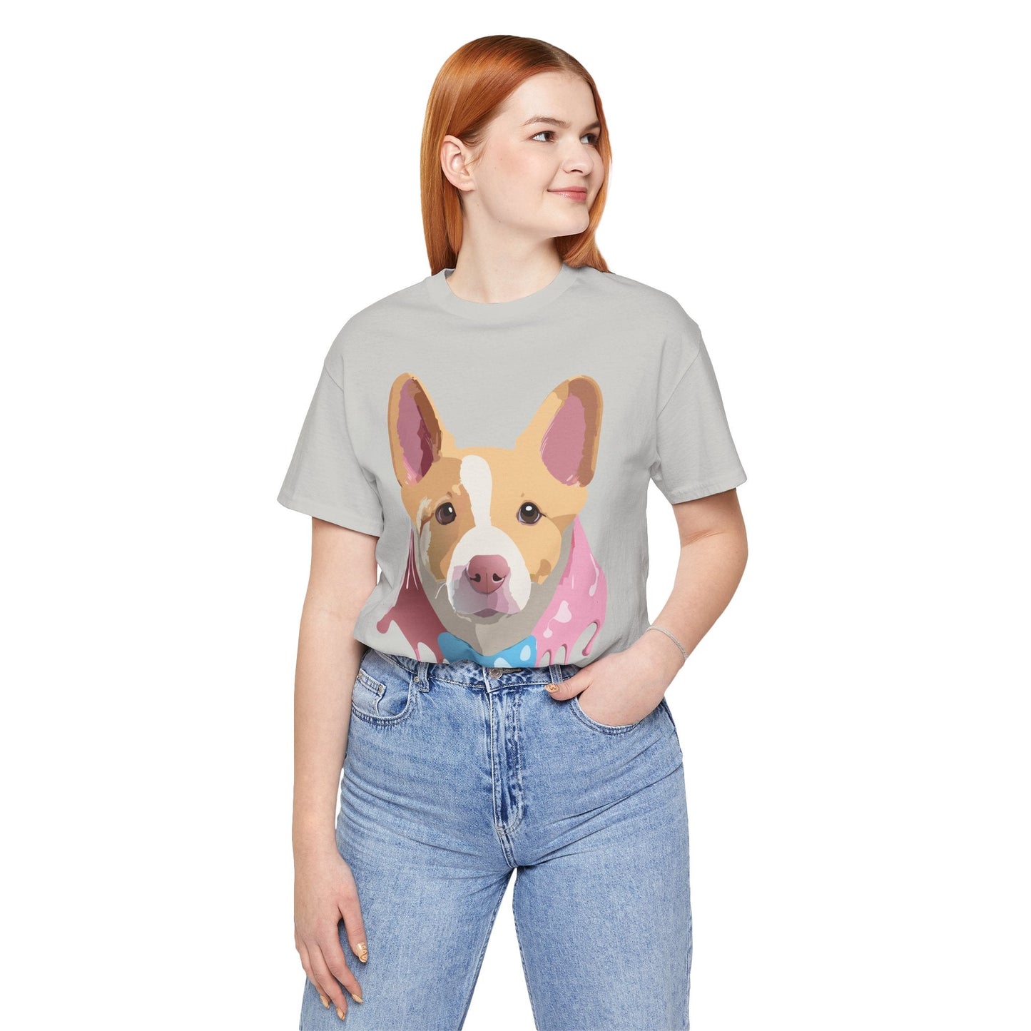 Dog Graphic Unisex 100 Cotton T-Shirt 16