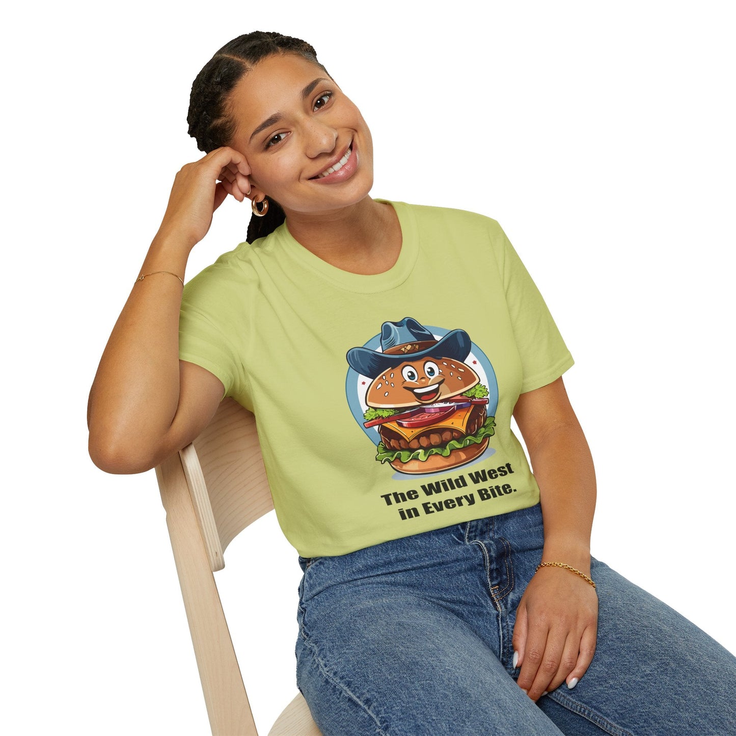 Funny Food T Shirts Unisex Gildan Softstyle 64000 Tee With Art Design Breathable Comfort