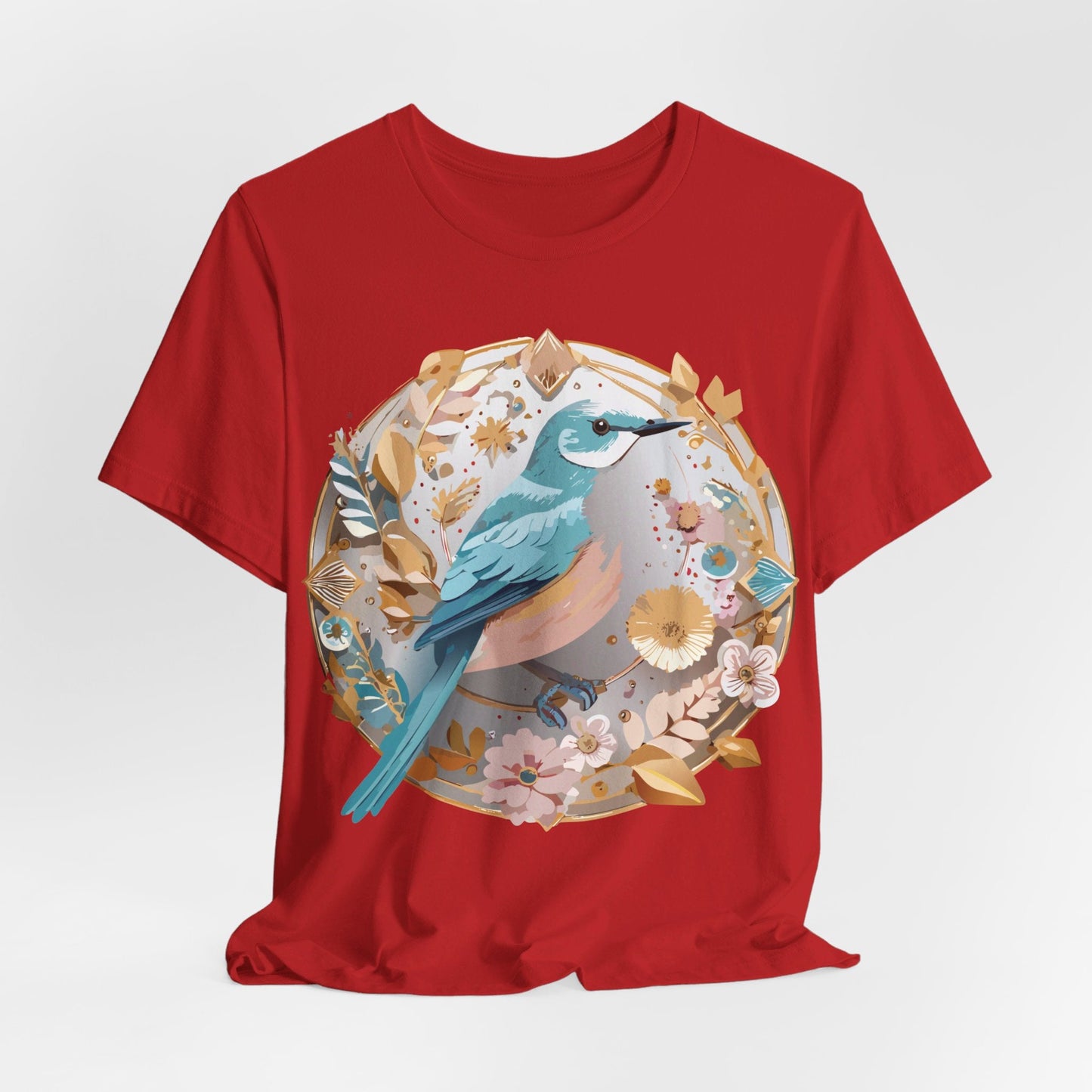 Adelpha Graphic T Shirt Unisex Jersey Short Sleeve Medallion Artwork Vintage Inspired Tee