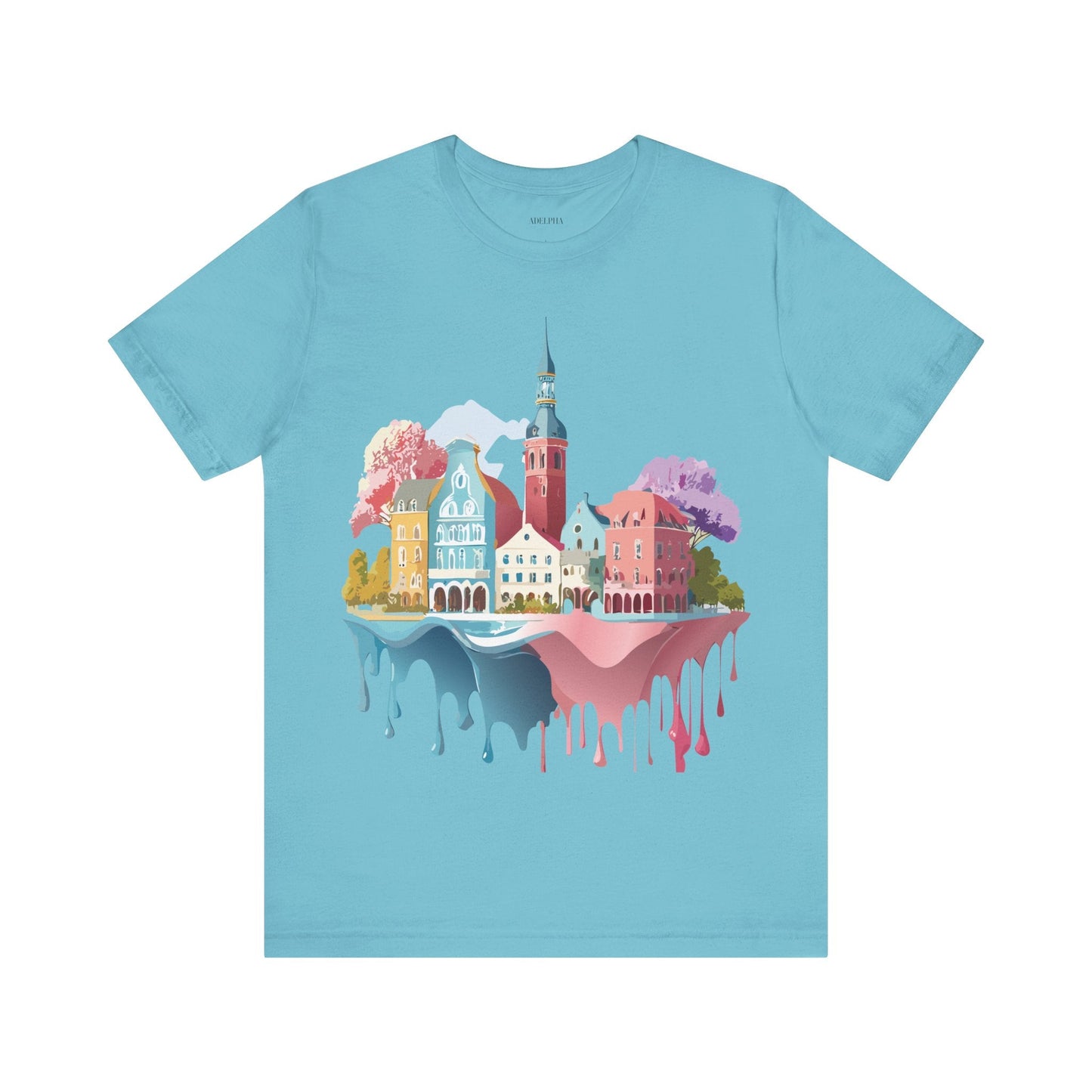Germany Tourist Shirt Unisex Graphic Tee With Vintage Adelpha Artwork Short Sleeve