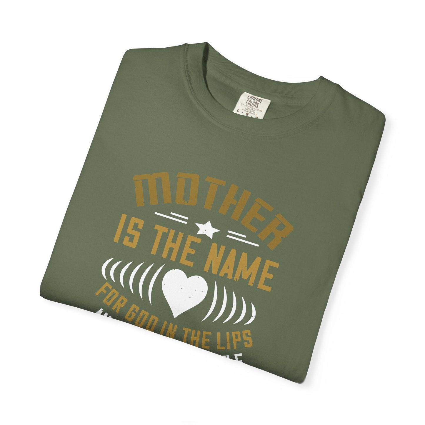 Mom T-shirt Mother Day Mama Tee Unisex Comfort Colors Garment-Dyed Cotton h83