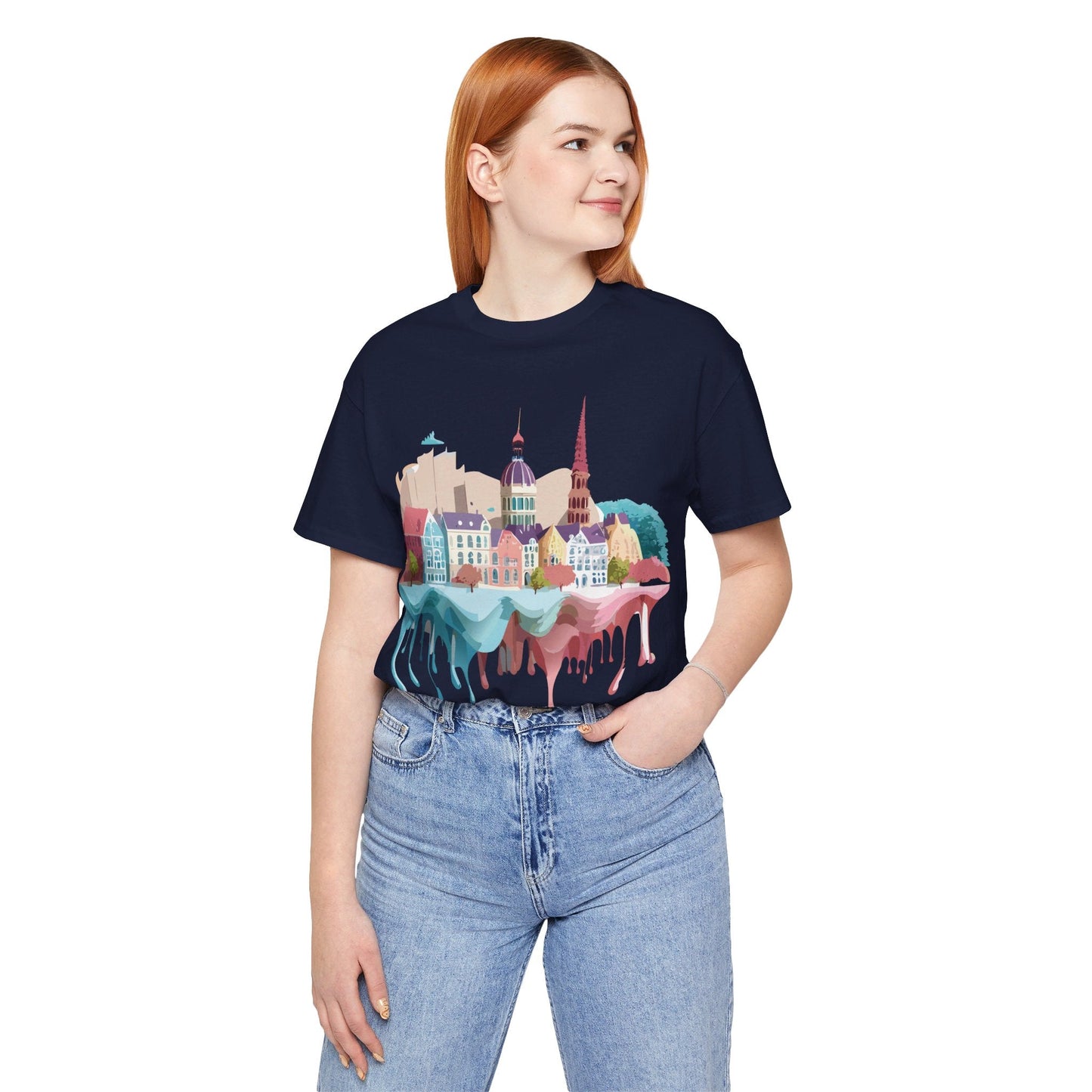 Germany Tourist Shirt Unisex Graphic Tee With Vintage Inspired Adelpha Art Premium Comfort