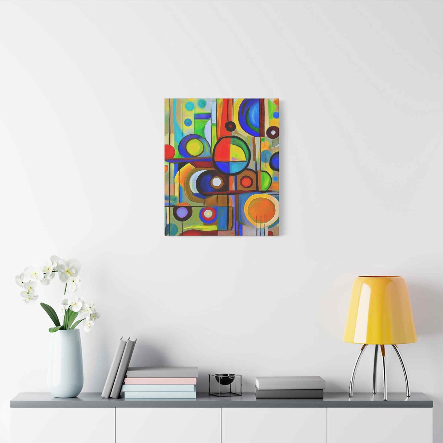 Abstract Painting Print Canvas 20x24,20x30,24x30, 24x32,24x36,30x40, 32x48,36x48,40x60 Pine-Wood Inner Frame ABS-14