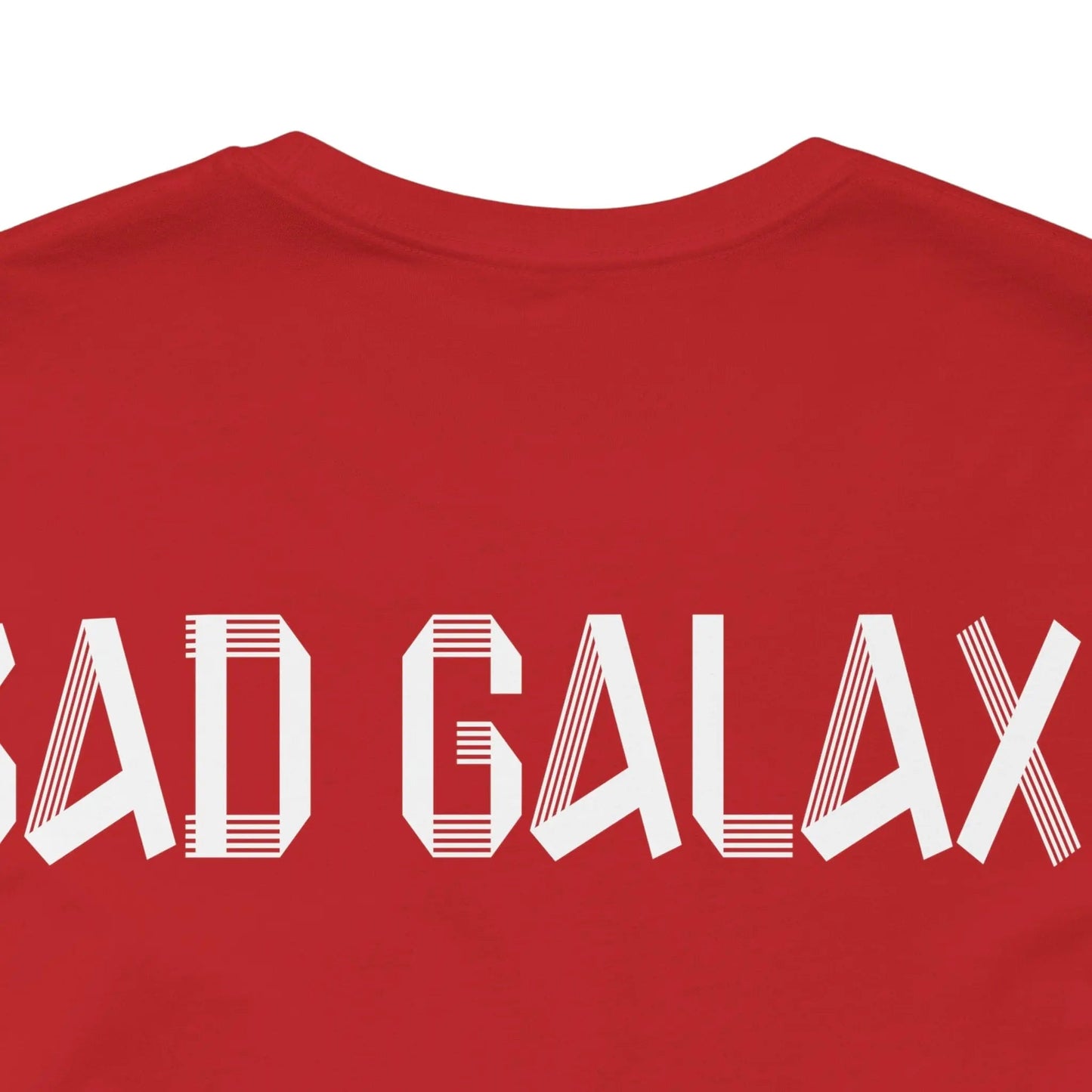 Tee Shirt With Alien From Bad Galaxy 100 Percent Cotton Eco Friendly Inks Made In USA