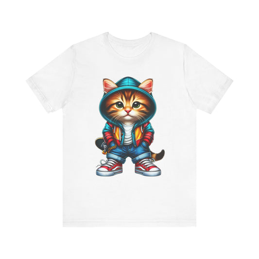 Mina Cool Cat Tee Shirt, Funny Cat T-Shirt, Pet Shirt, Animal Tees, Funny Animal T-Shirt, Graphic Tee