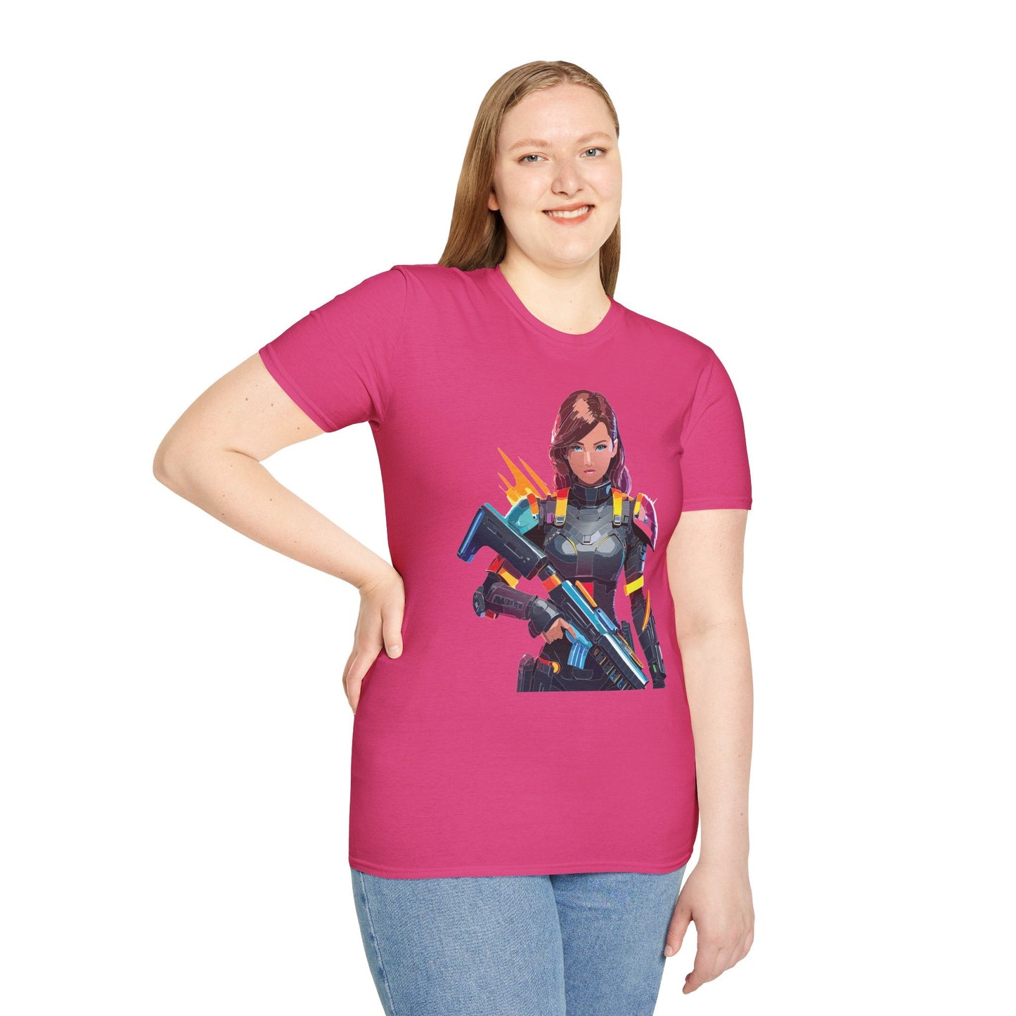 Robocop Graphic Unisex Cotton With Cyber Man Artwork Tee 8