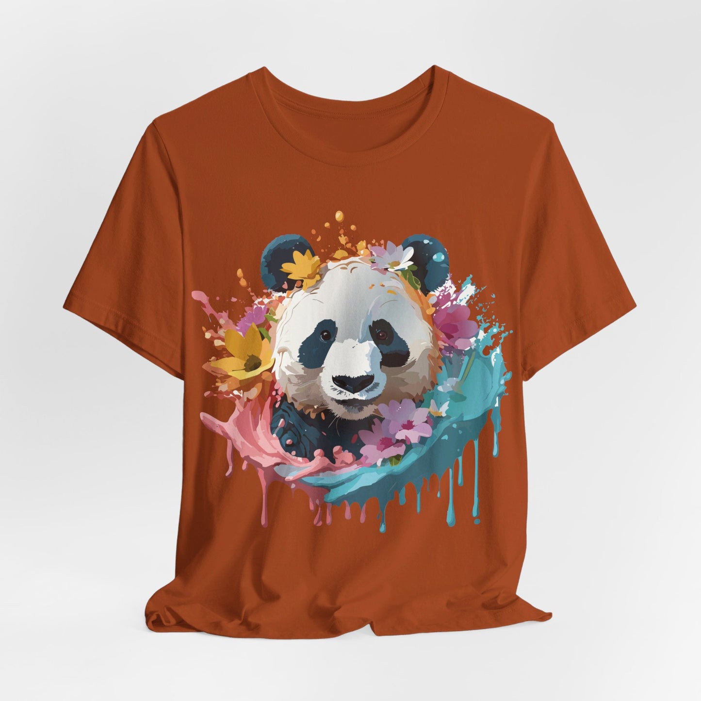 Adelpha Panda Graphic Tee Unisex Short Sleeve Vintage Inspired Artwork Shirt Premium Quality