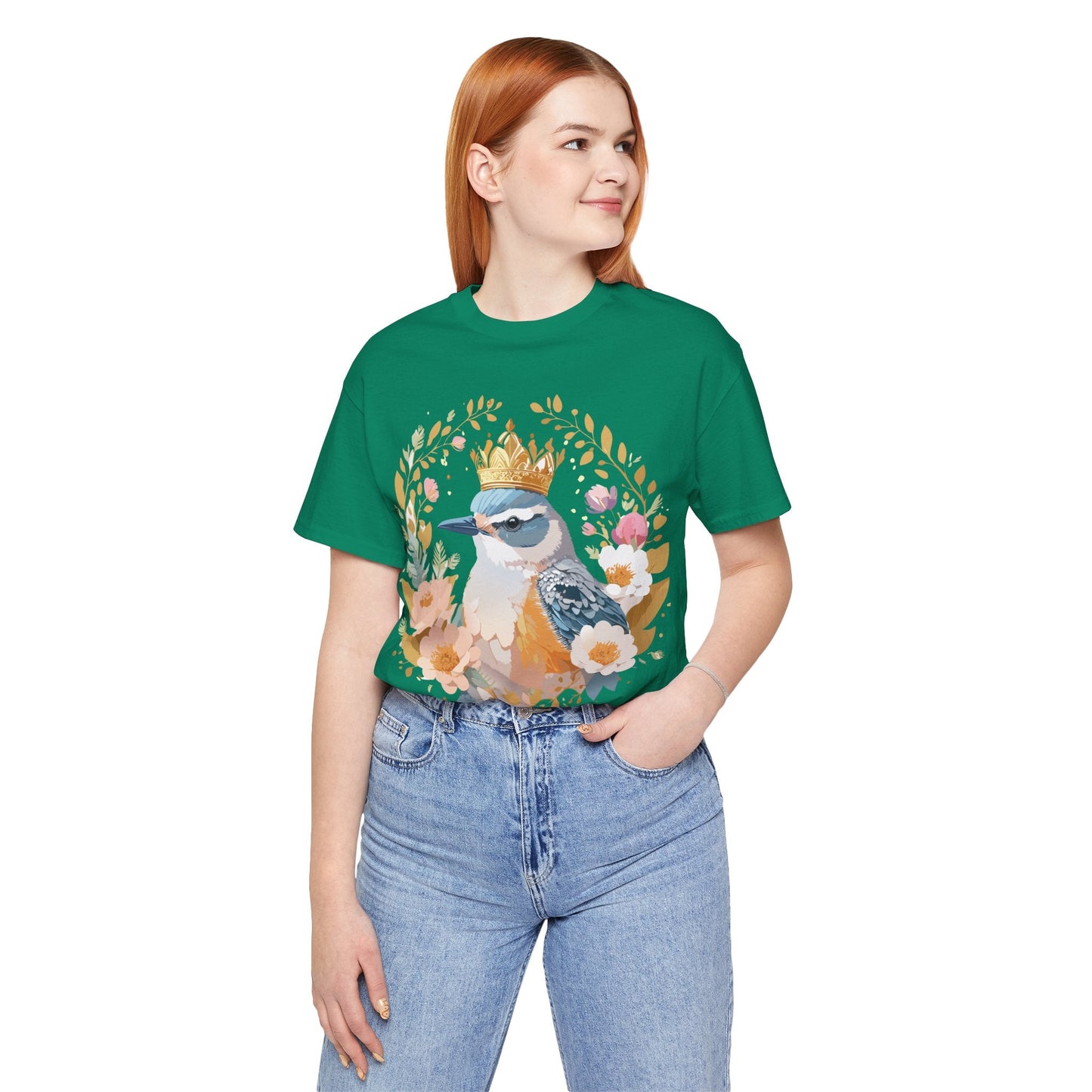 Adelpha Medallion Graphic Tee Unisex Short Sleeve Vintage Inspired Art Design Apparel