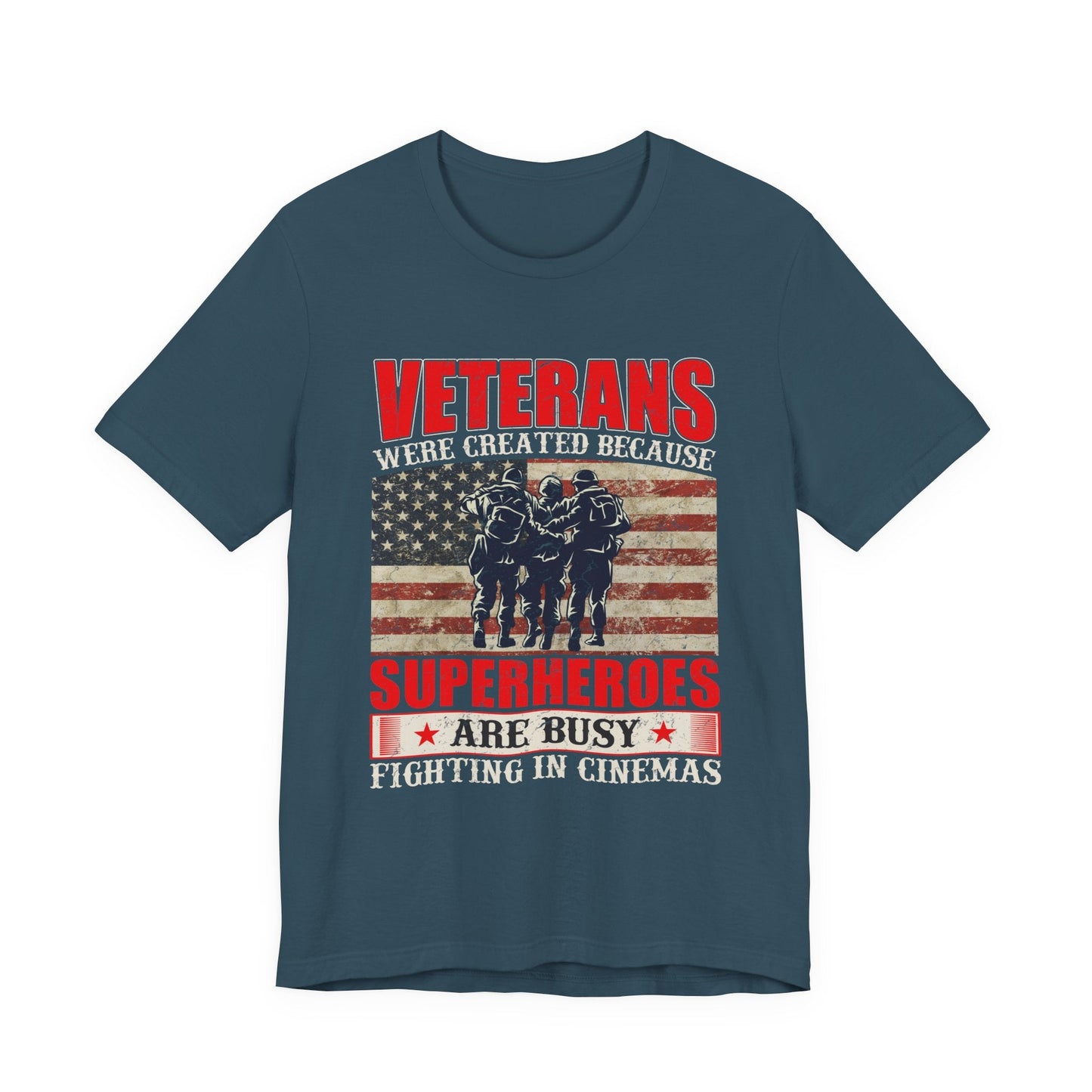 Army Veteran Patriotic Graphic Design Unisex Cotton T-Shirt v41
