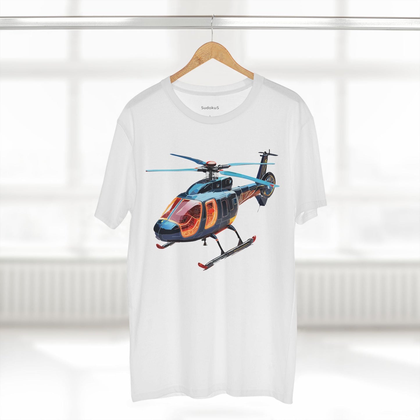 Chopper Graphic Unisex 100 Cotton Staple Tee 12
