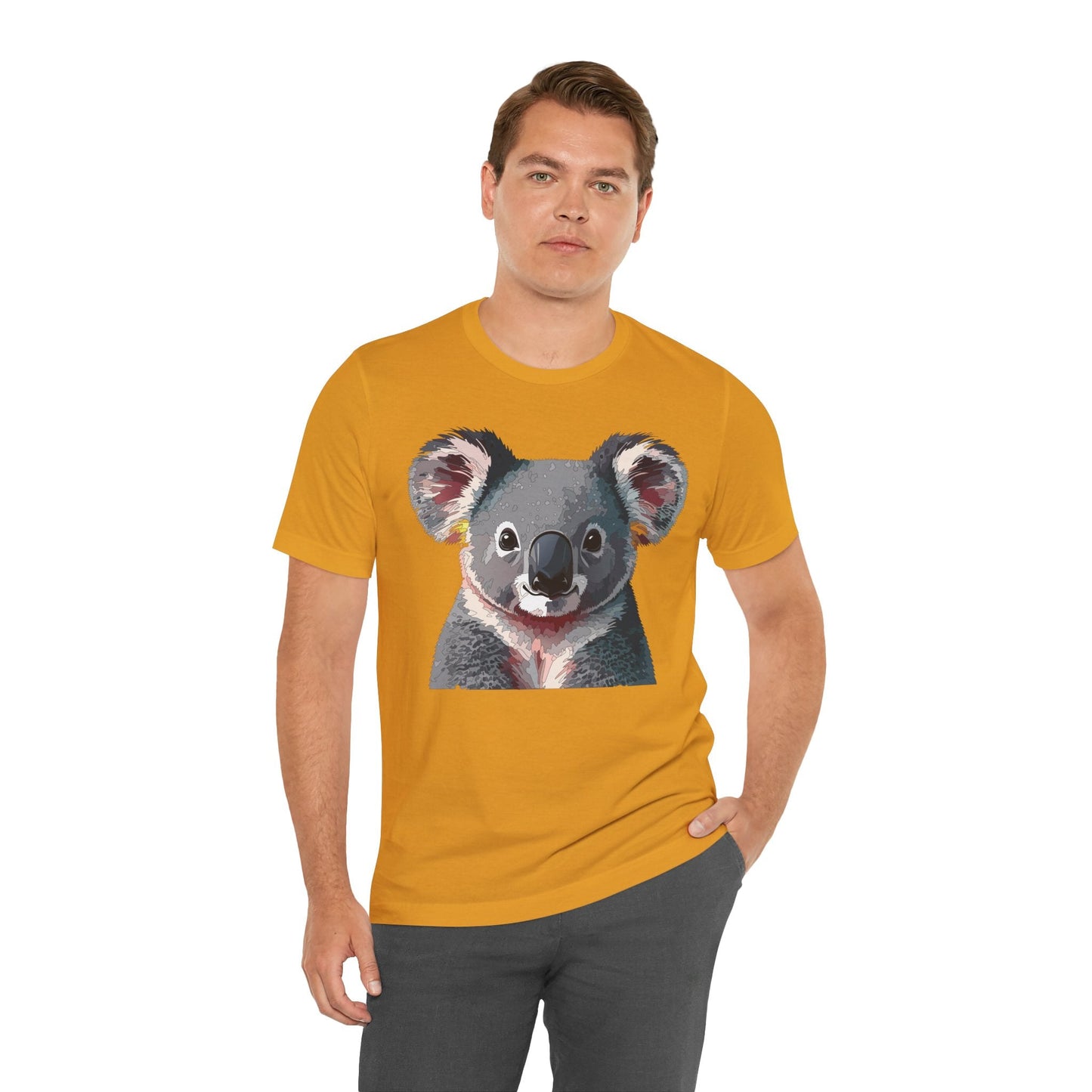 Unisex Animal Print Tee Shirt With Animals Art Design And Wildlife Graphic Comfortable Everyday Wear