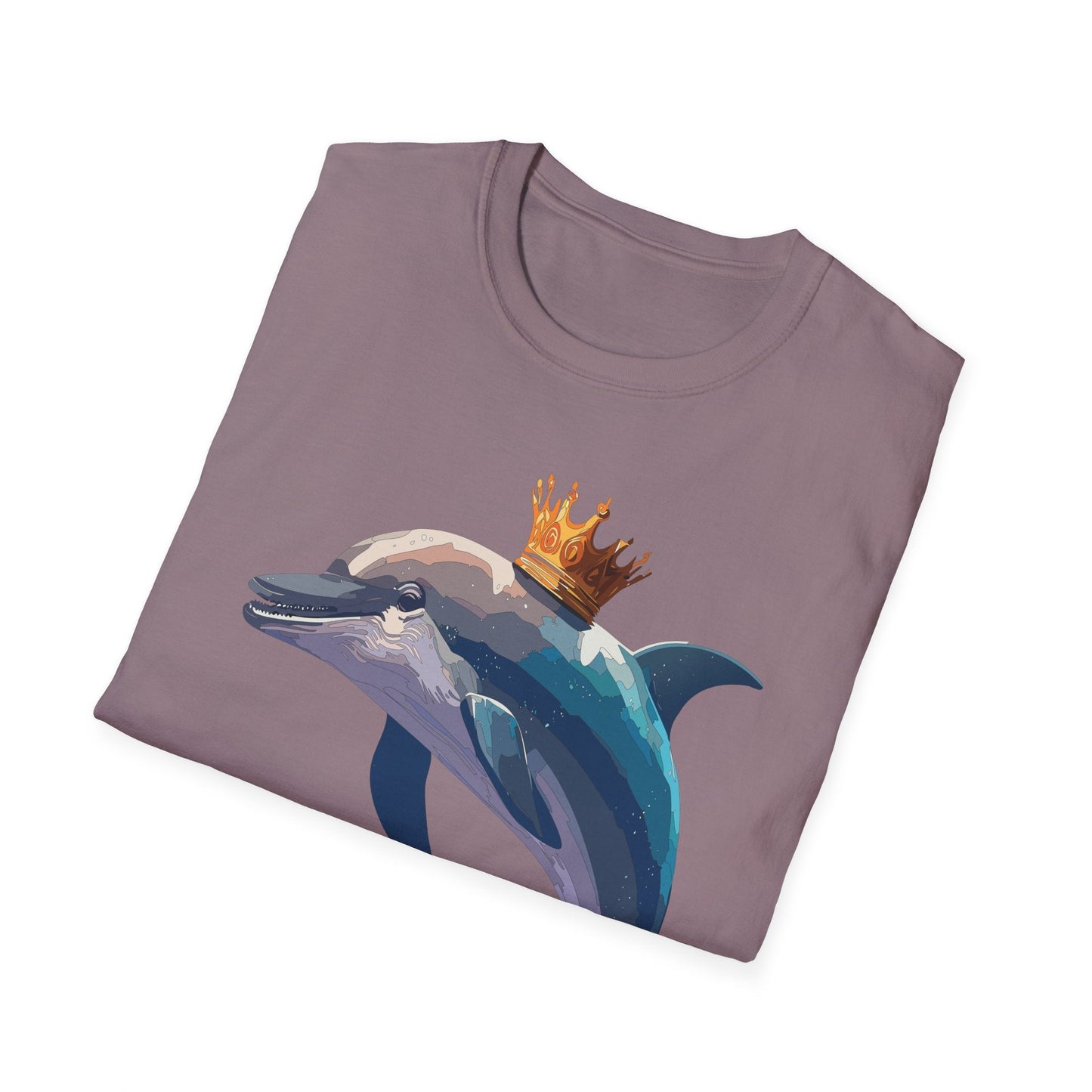 Dolphin Shirts Unisex Gildan Softstyle 64000 100 Percent Cotton Tee For Animal Lovers