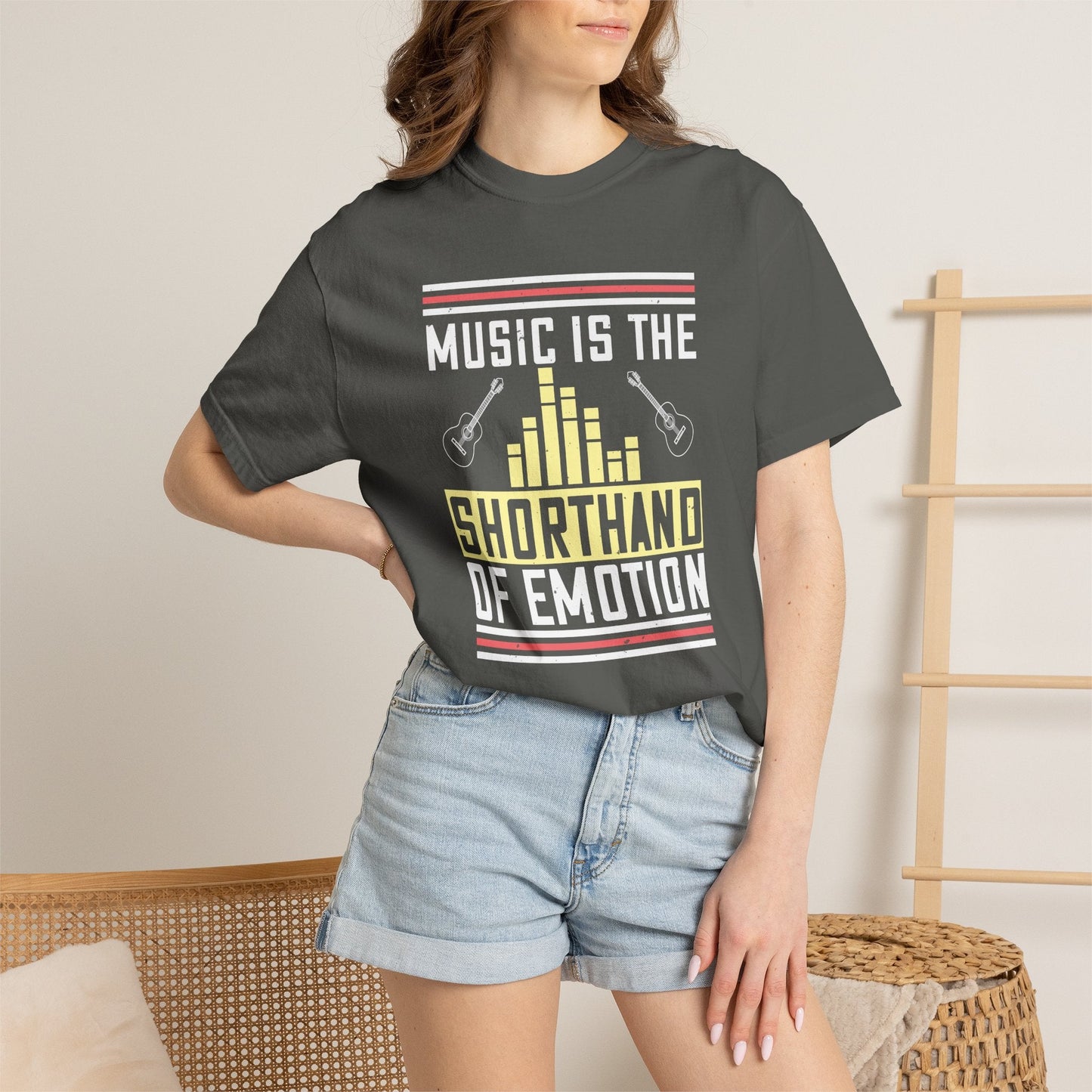 Music Graphic Design Unisex Cotton T-shirt m34