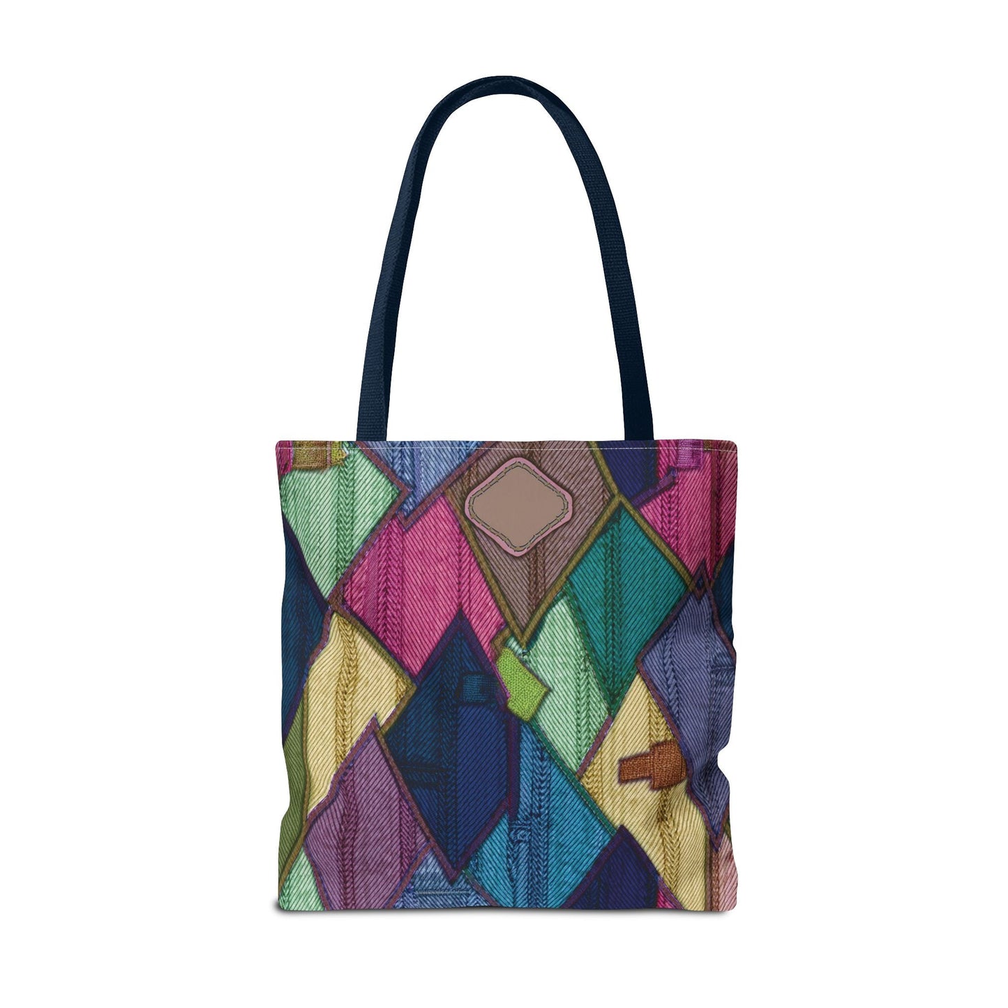 Denim Canvas Bag, Tote Bag Denim Printify