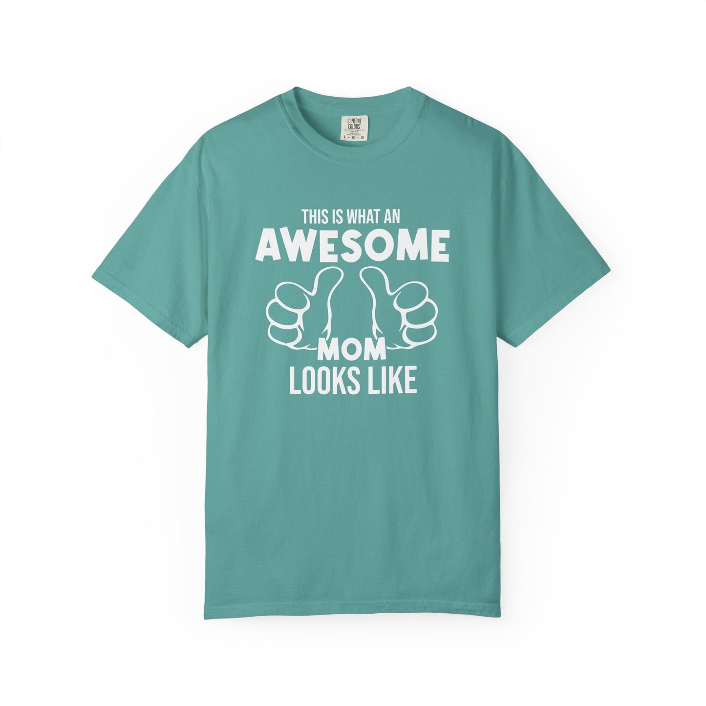 Mom T-shirt Mother's Day Mama Tee Unisex Comfort Colors Garment-Dyed Cotton h25